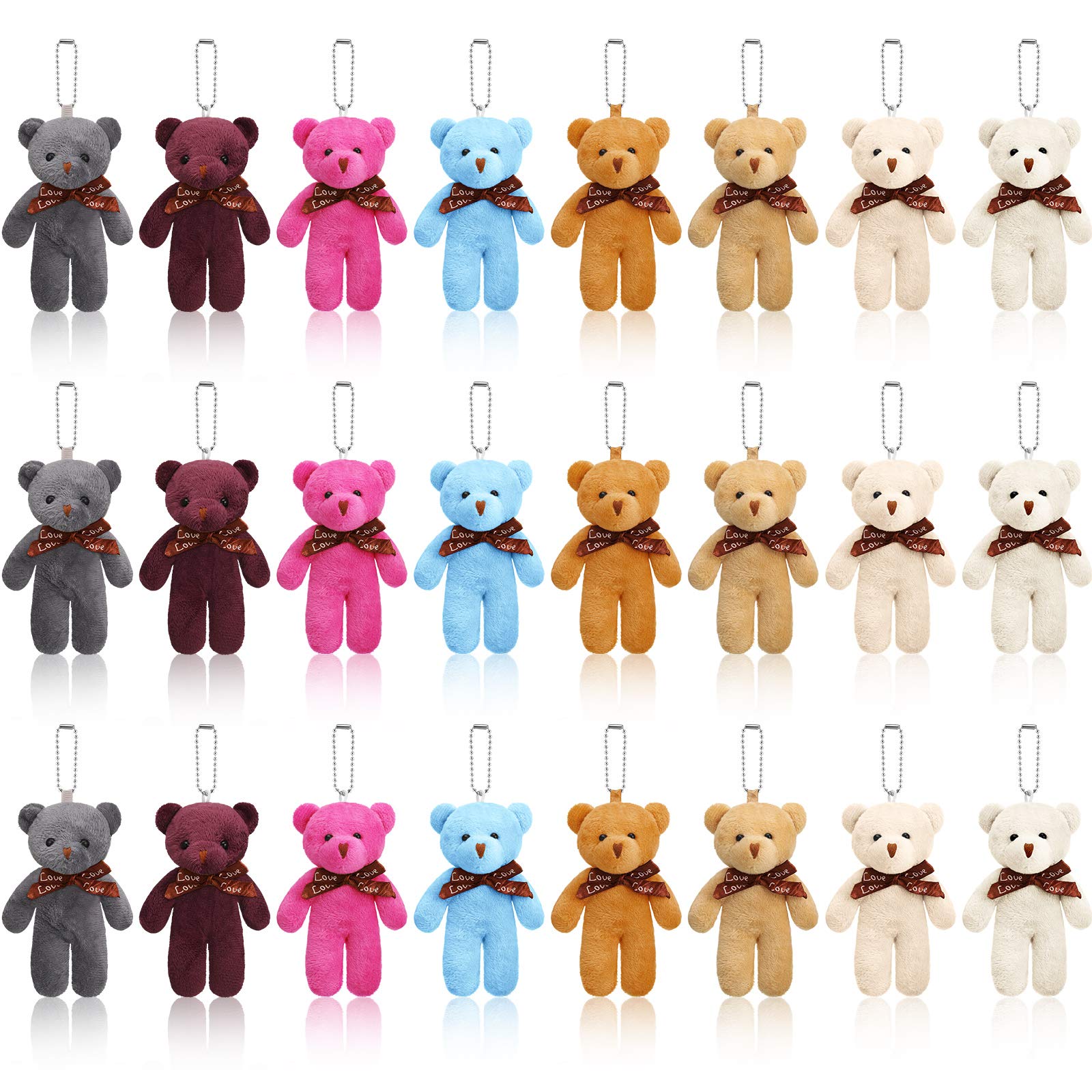 Foto 1 | Miniosos Skylety De Peluche, 12 Cm, 24 Unidades, Para Llavero De Bricolaje - Venta Internacional.