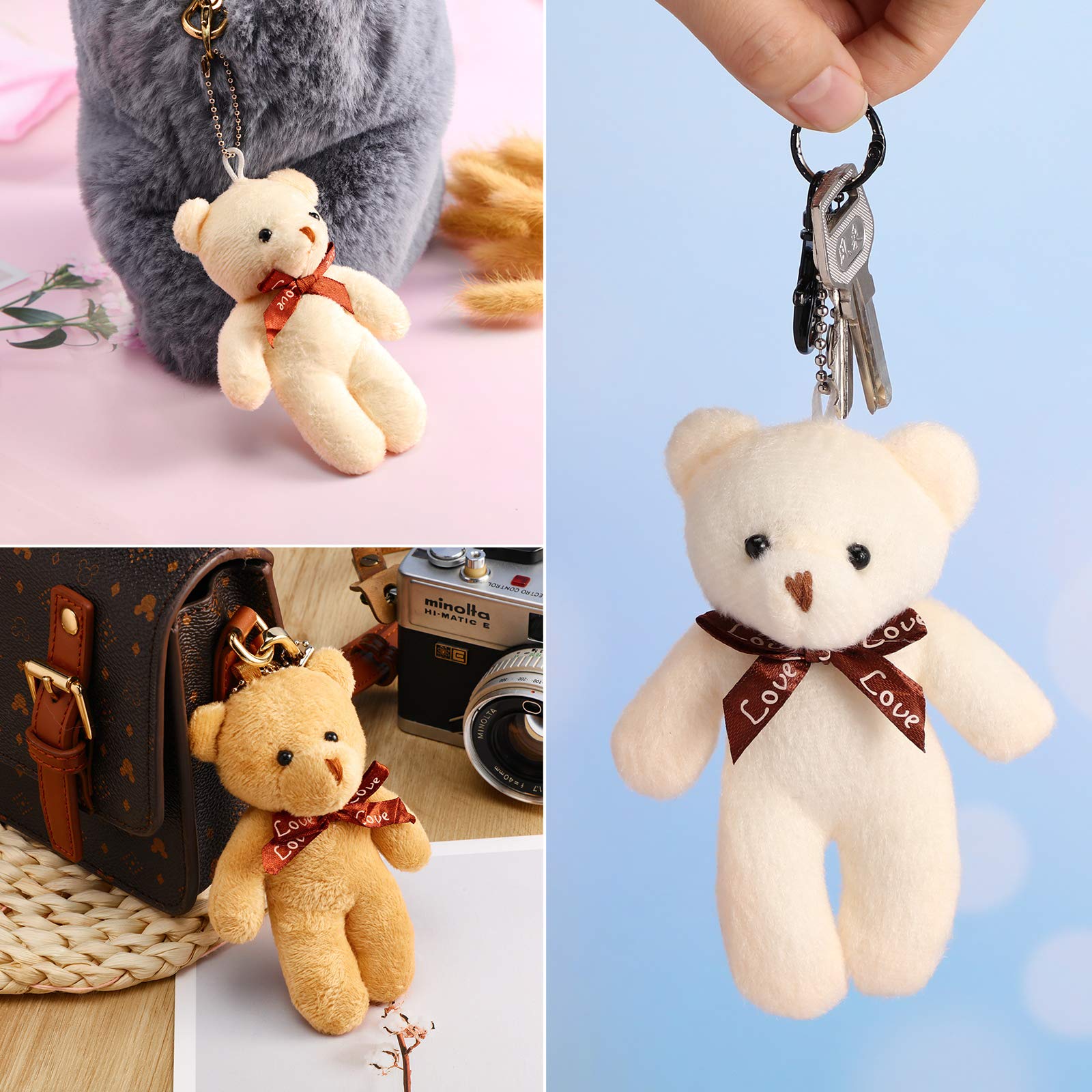 Foto 7 | Miniosos Skylety De Peluche, 12 Cm, 24 Unidades, Para Llavero De Bricolaje - Venta Internacional.