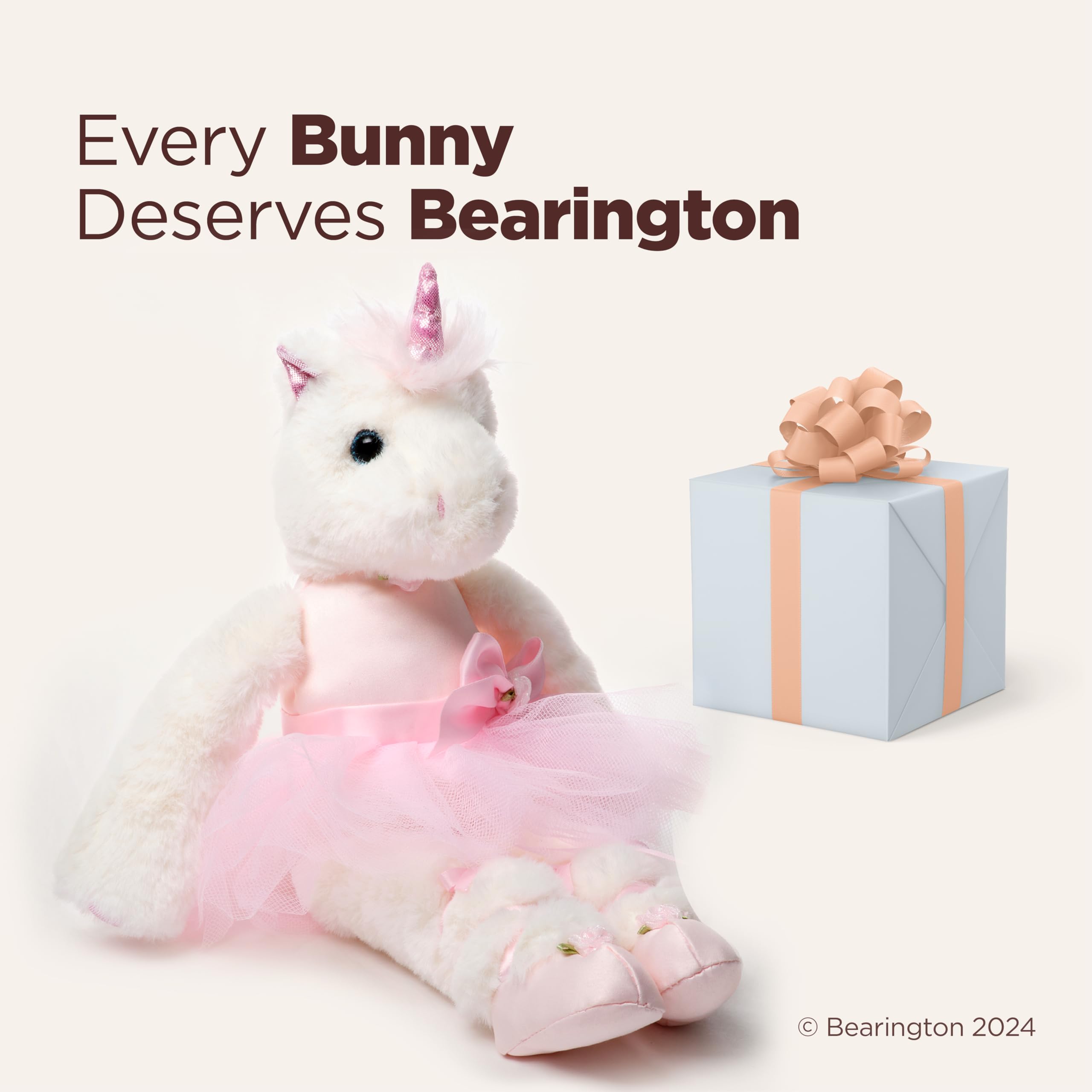 Foto 6 pulgar | Animal De Peluche Dreamer Ballerina Unicorn De La Colección Bearington - Venta Internacional.