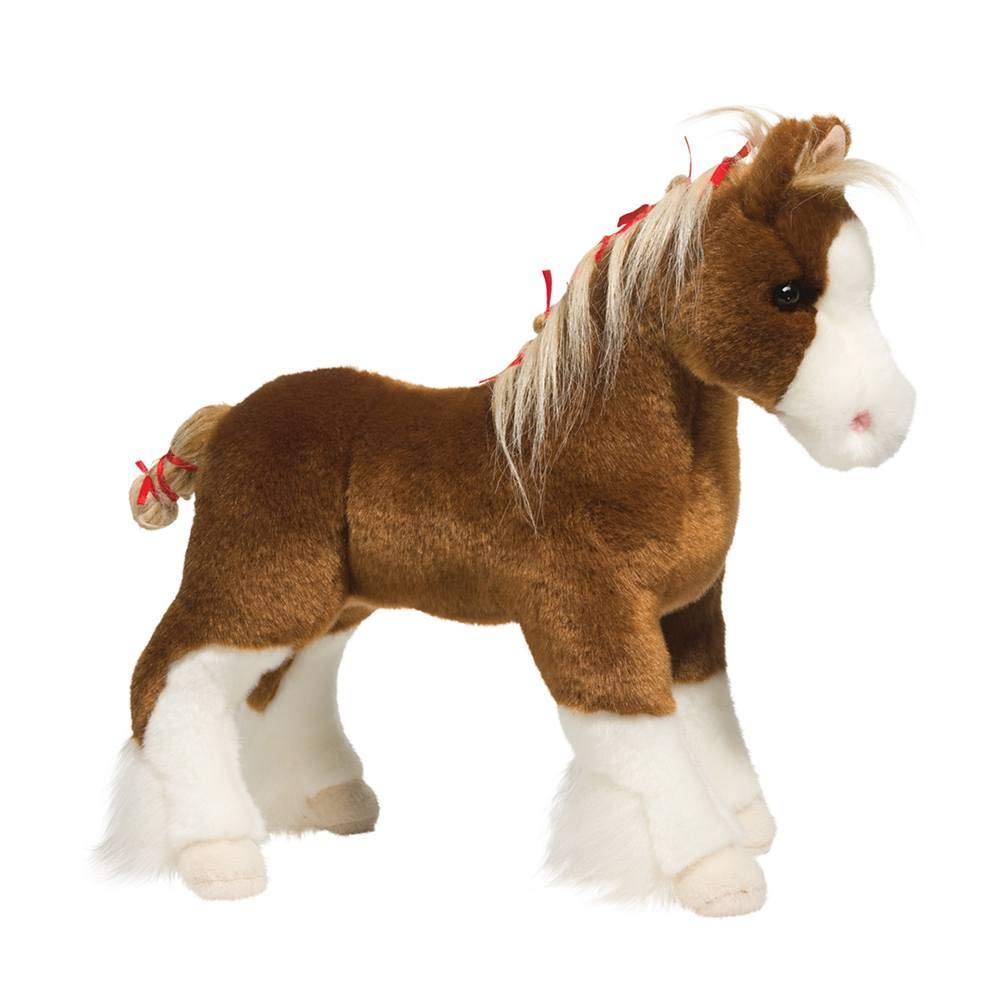 Foto 1 | Peluche De Peluche Douglas Samson Clydesdale, Caballo De Tiro - Venta Internacional.