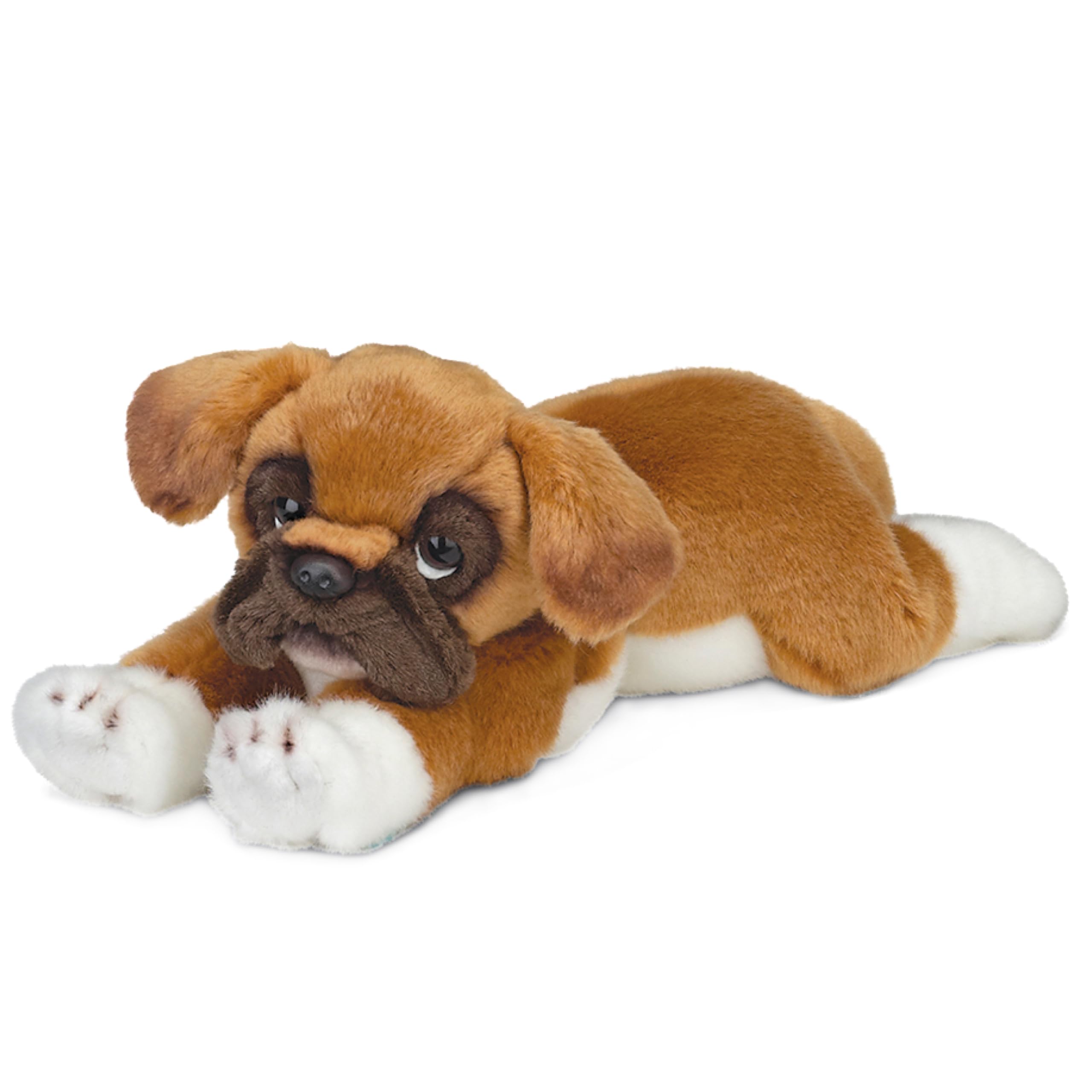 Peluche De Peluche Bearington Roscoe Boxer Dog 38 Cm - Venta Internacional.