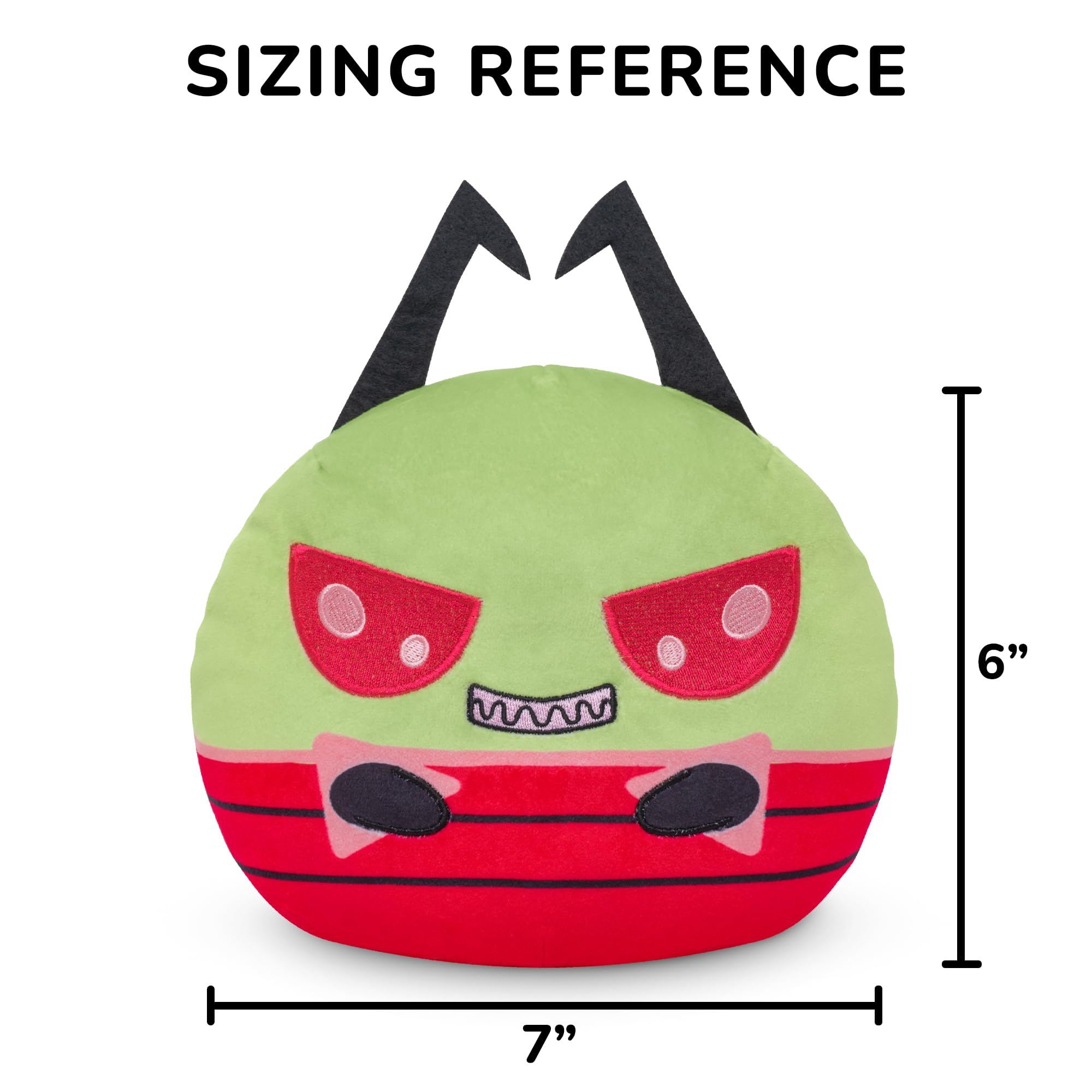 Foto 5 pulgar | Juguete De Peluche Teeturtle Invader Zim Reversible 6 Zim Con Humano - Venta Internacional.