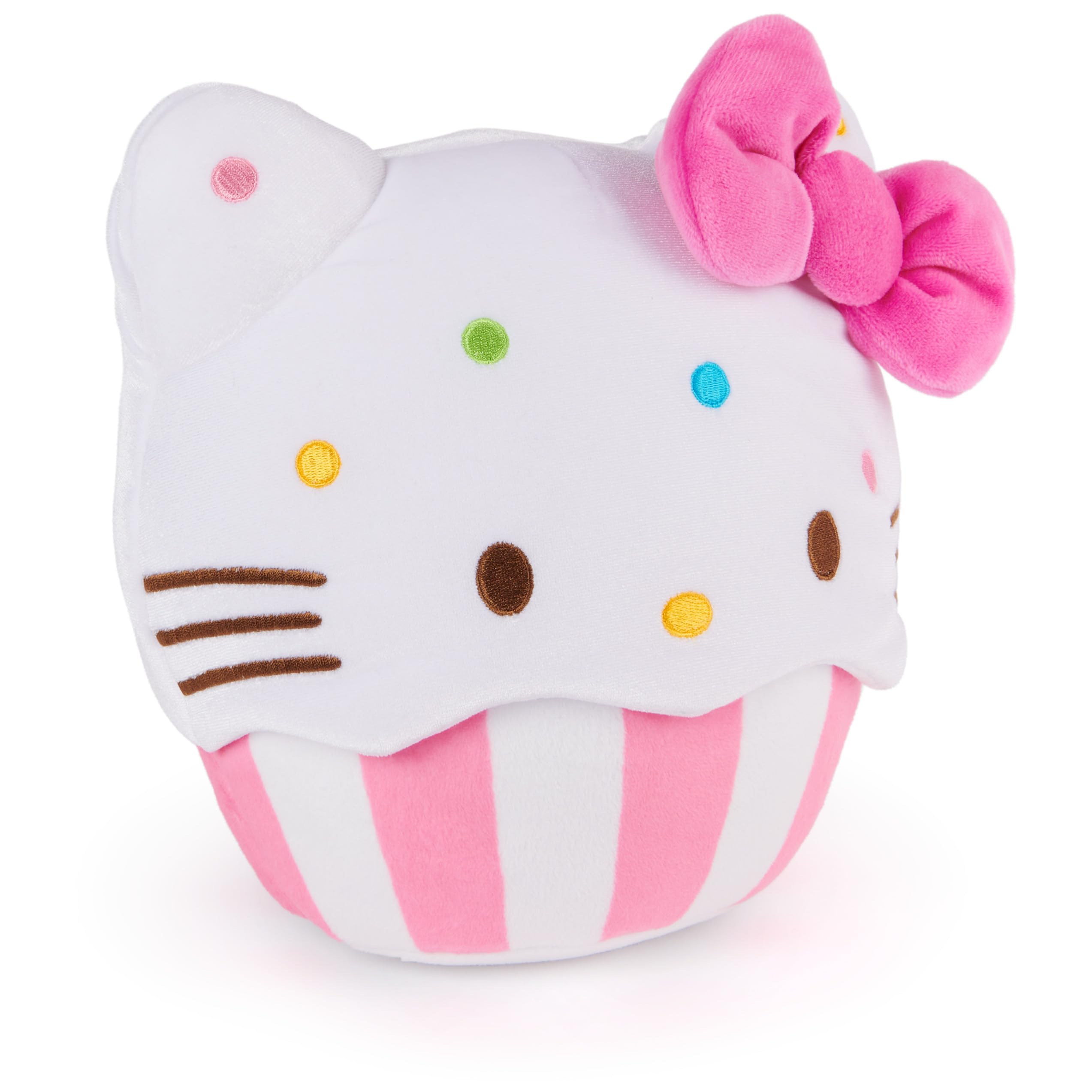 Foto 4 pulgar | Peluche Gund Sanrio Hello Kitty Cupcake 20 Cm Rosa/blanco - Venta Internacional.