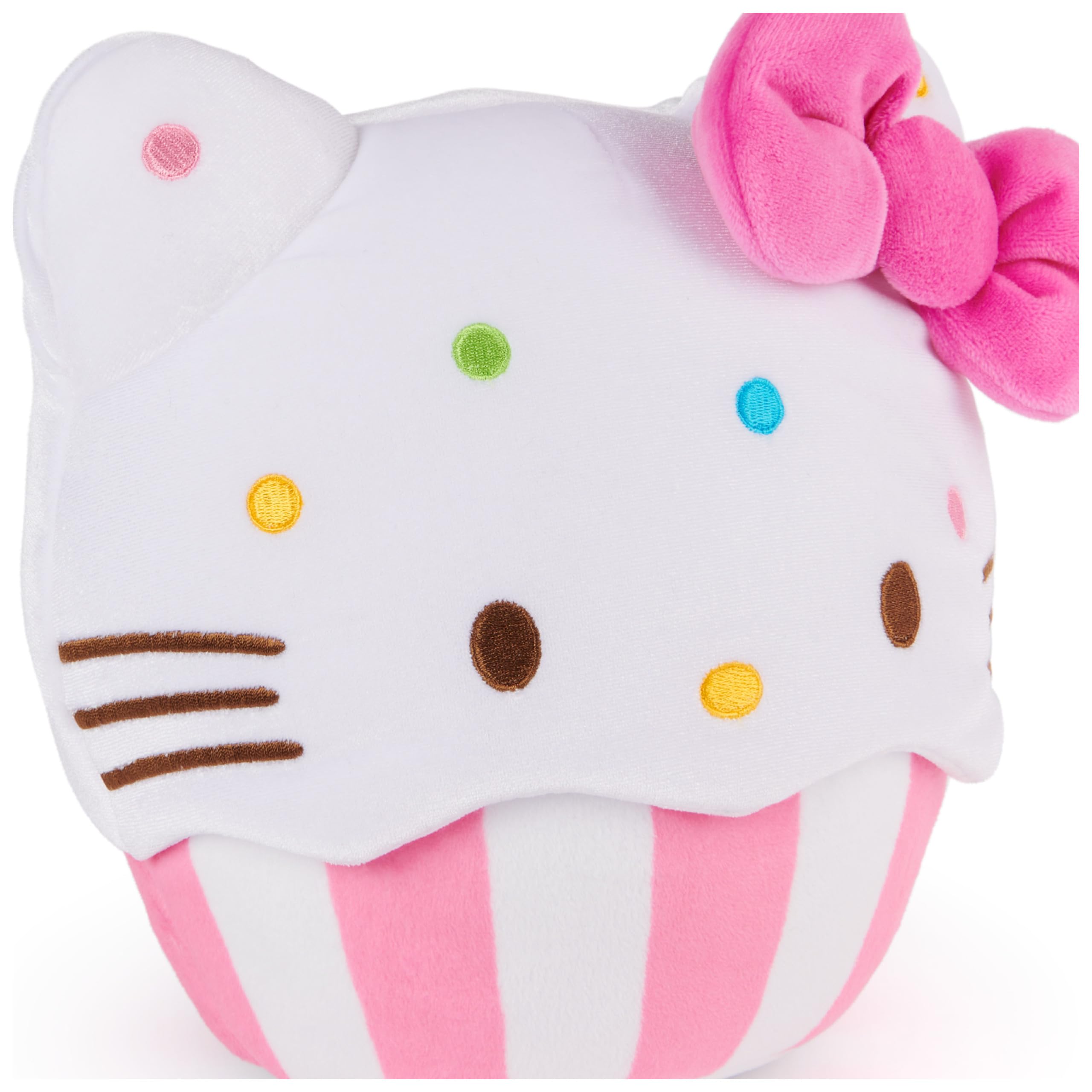 Foto 5 pulgar | Peluche Gund Sanrio Hello Kitty Cupcake 20 Cm Rosa/blanco - Venta Internacional.