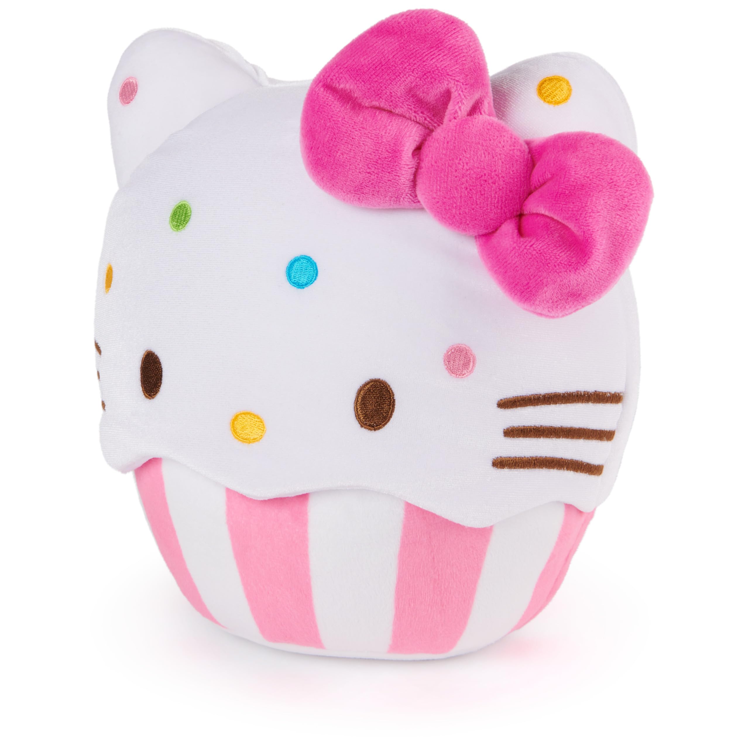 Foto 6 pulgar | Peluche Gund Sanrio Hello Kitty Cupcake 20 Cm Rosa/blanco - Venta Internacional.