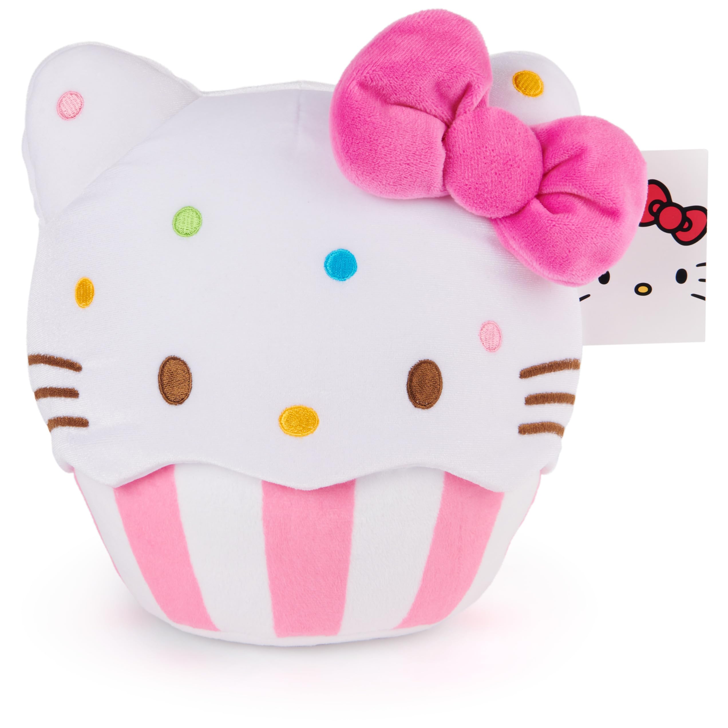 Foto 8 pulgar | Peluche Gund Sanrio Hello Kitty Cupcake 20 Cm Rosa/blanco - Venta Internacional.