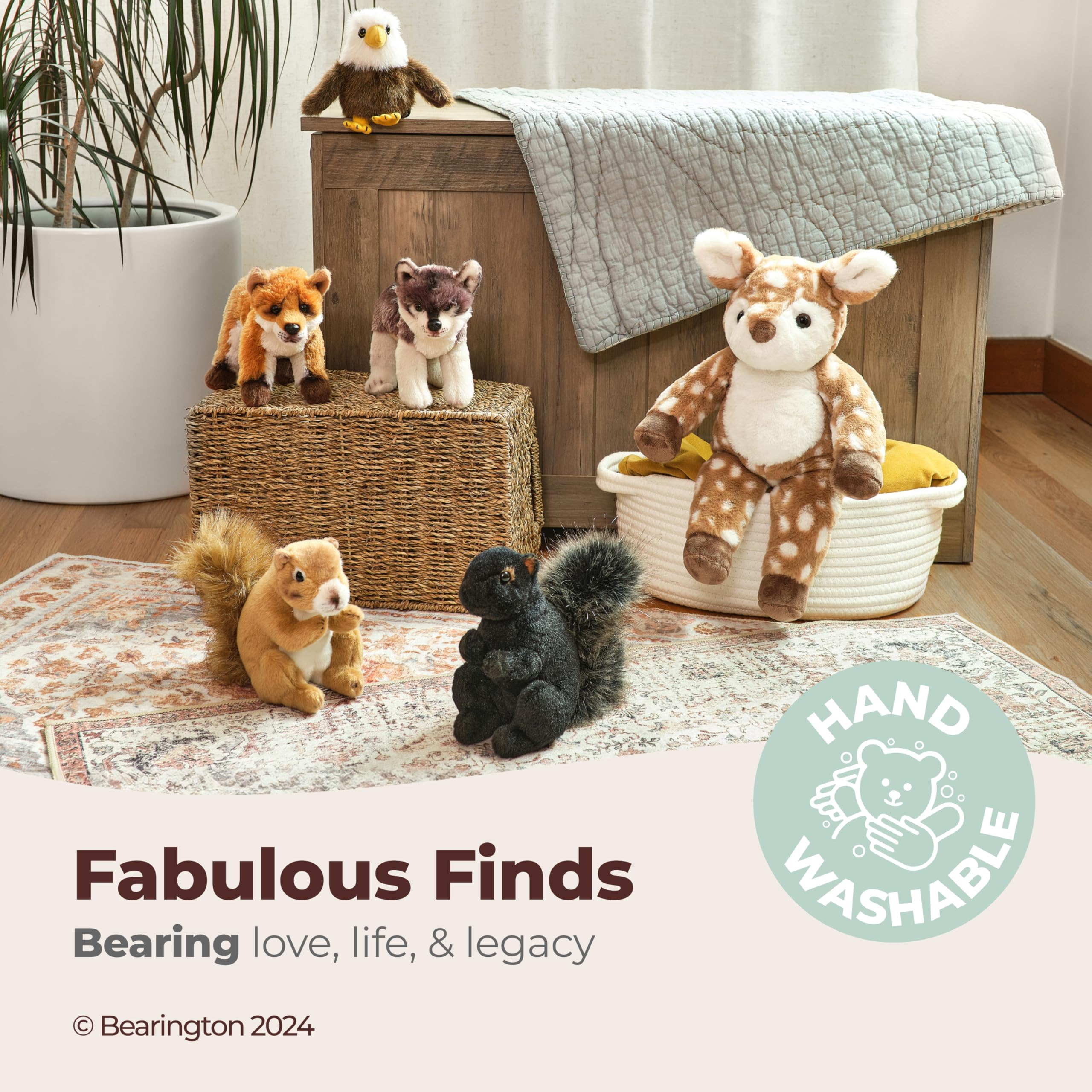 Foto 4 pulgar | Peluche Bearington Soar Bearington Con Forma De Águila Calva De 15 Cm - Venta Internacional.