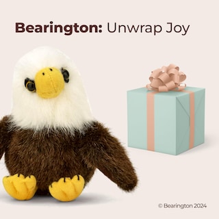 Foto 5 | Peluche Bearington Soar Bearington Con Forma De Águila Calva De 15 Cm - Venta Internacional.