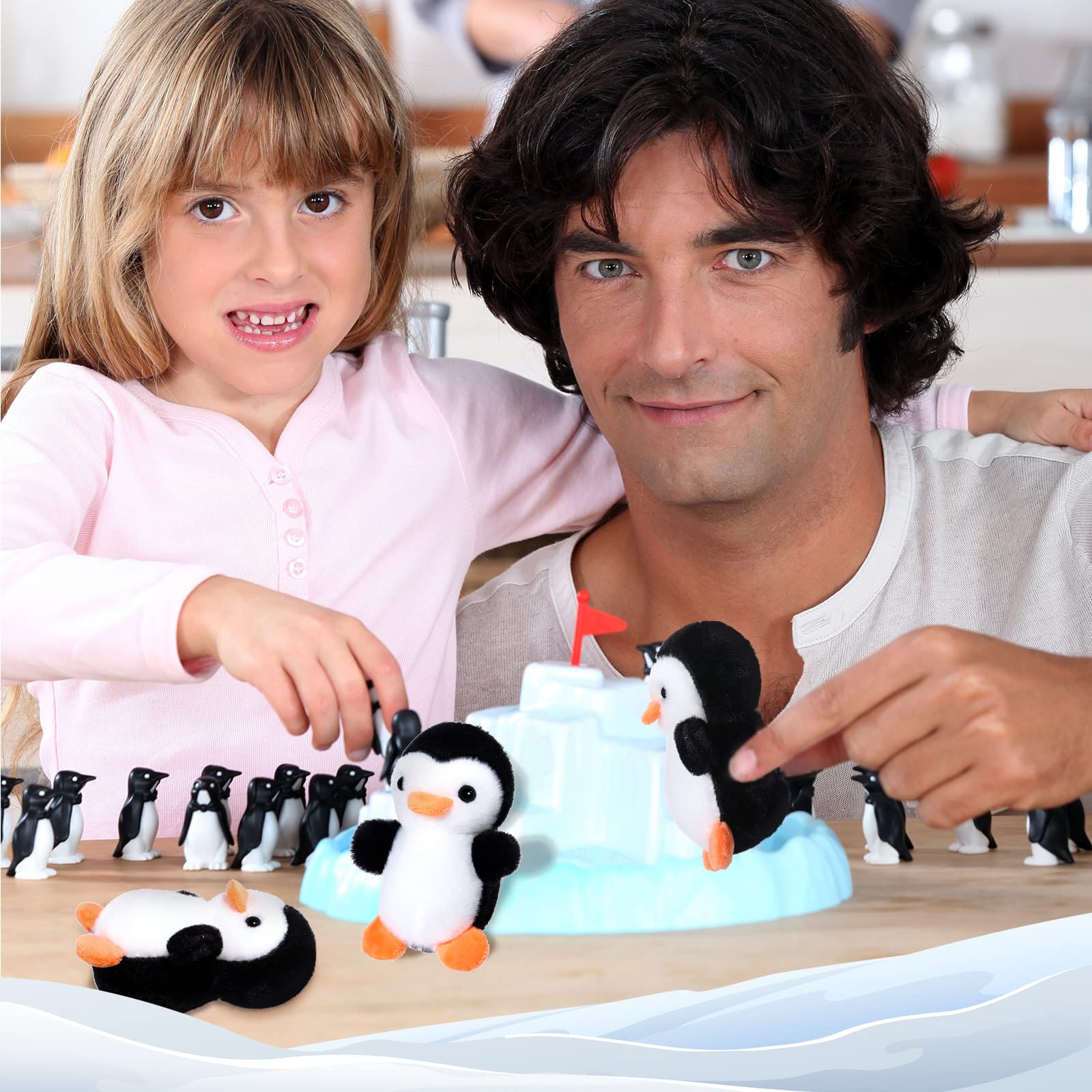 Foto 8 pulgar | Llavero De Peluche Skylety Con Forma De Pingüino, 10 Cm, 8 Unidades - Venta Internacional.