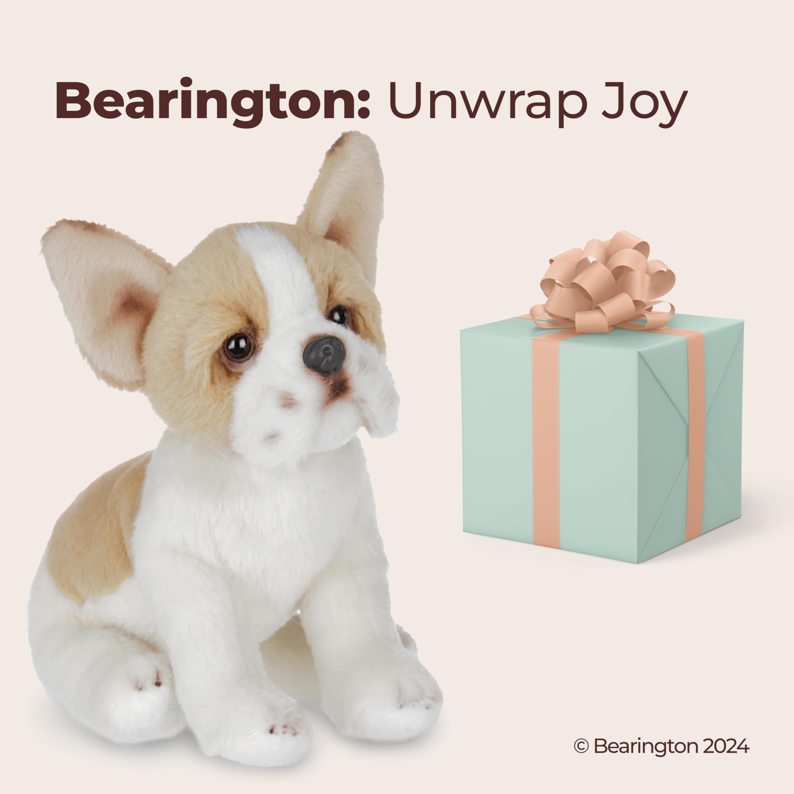 Foto 6 pulgar | Peluche Bearington Collection Lil' Frenchie Frenchie Frenchie Frenchie, 15 Cm - Venta Internacional.