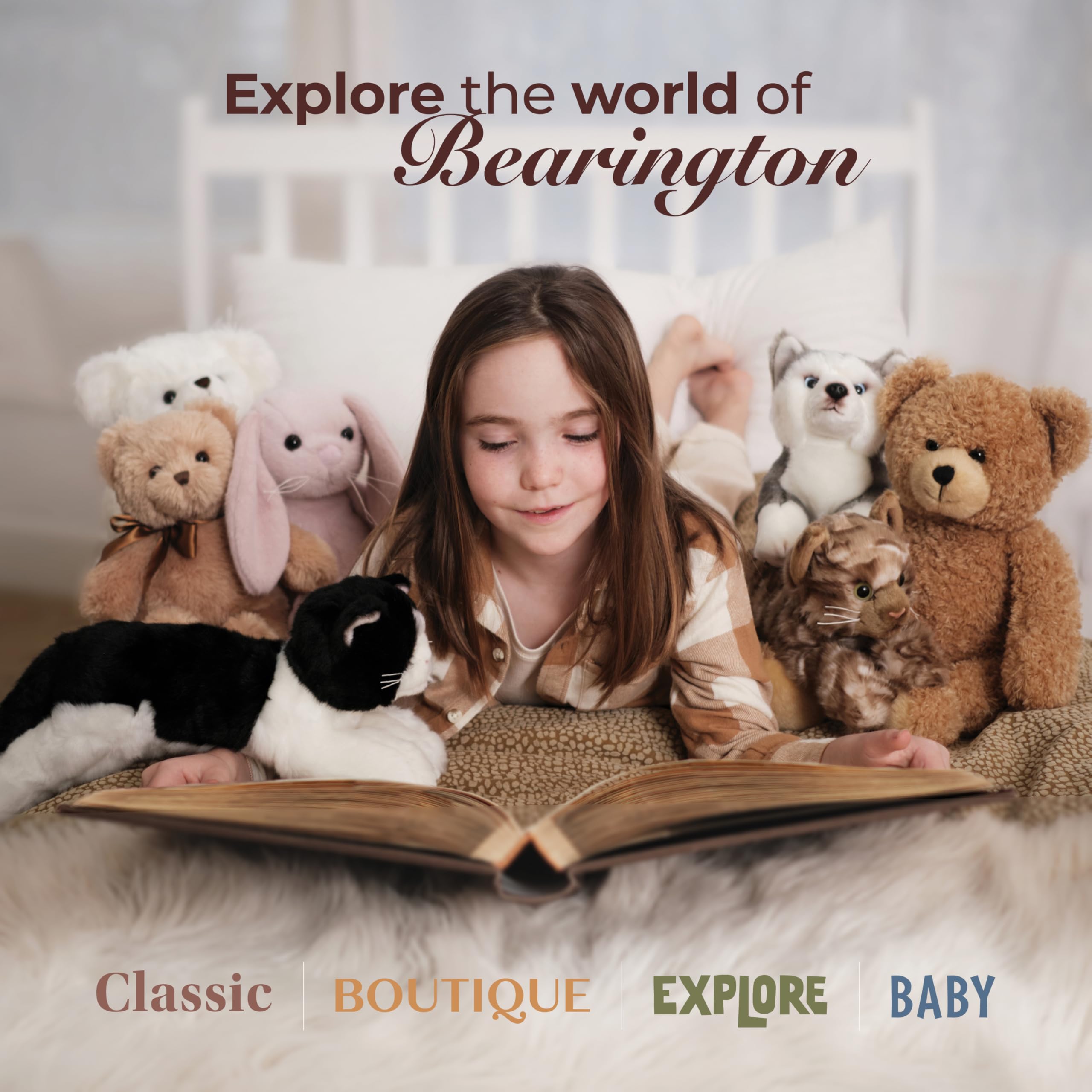 Foto 7 pulgar | Peluche Bearington Collection Lil' Frenchie Frenchie Frenchie Frenchie, 15 Cm - Venta Internacional.