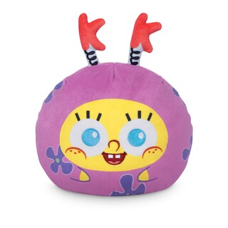 Foto 1 | Pantalones Cuadrados De Peluche Con Forma De Tortuga Y Bob Esponja Reversibles De 6 Pulgadas - Venta Internacional