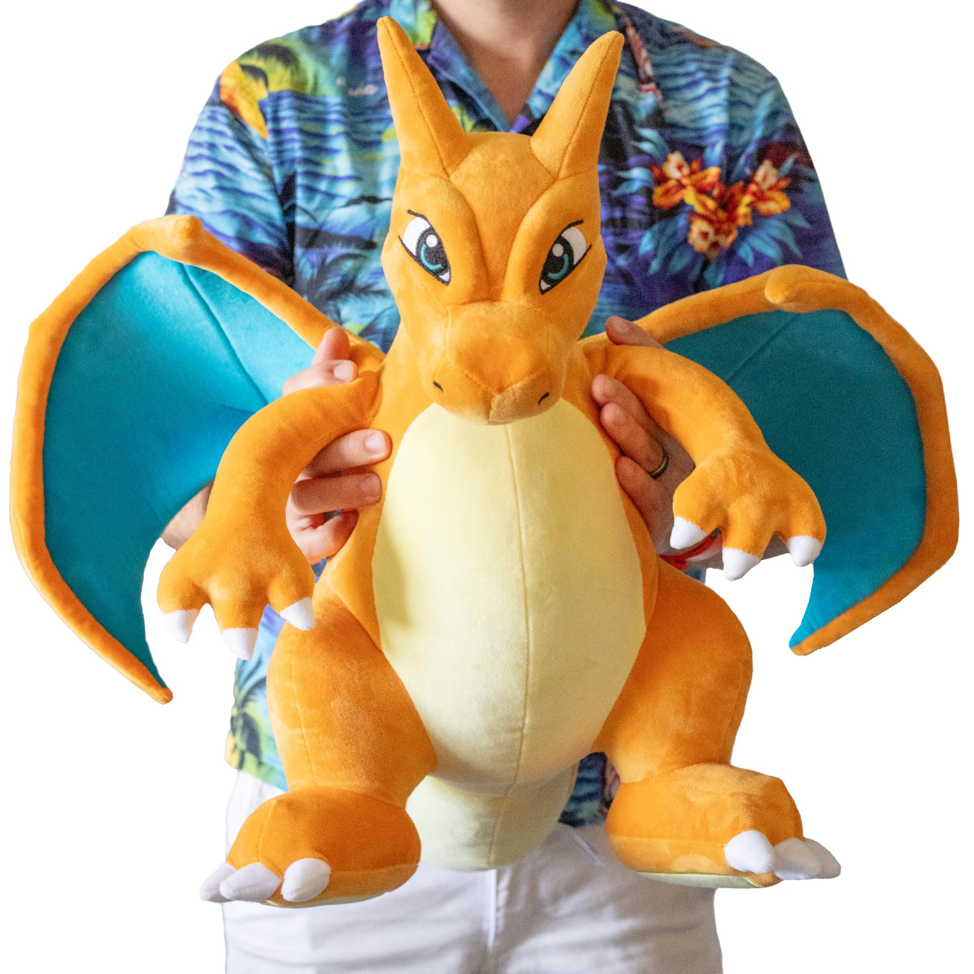 Foto 2 pulgar | Peluche Pokémon Jumbo Charizard De 24 Cm, Con Licencia Oficial - Venta Internacional.