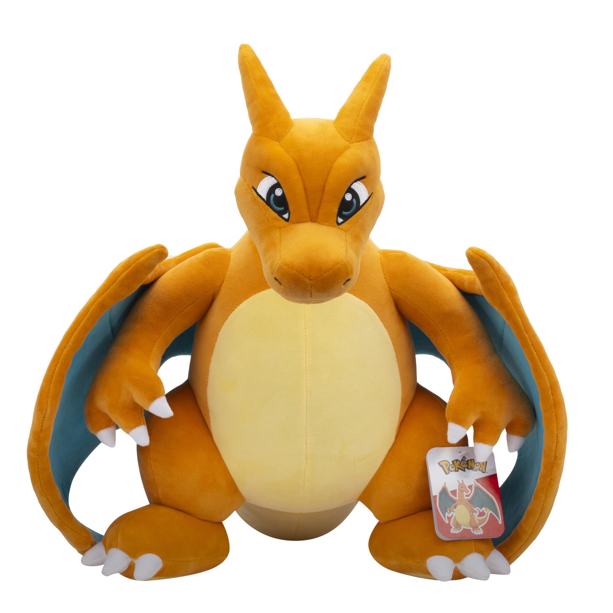 Foto 4 pulgar | Peluche Pokémon Jumbo Charizard De 24 Cm, Con Licencia Oficial - Venta Internacional.