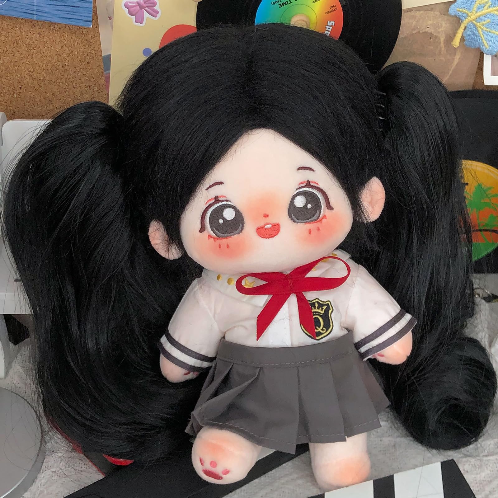 Foto 4 pulgar | Muñeca De Peluche Calembou De 20 Cm Con Esqueleto Y Ropa Xiaowanzhi-b - Venta Internacional.
