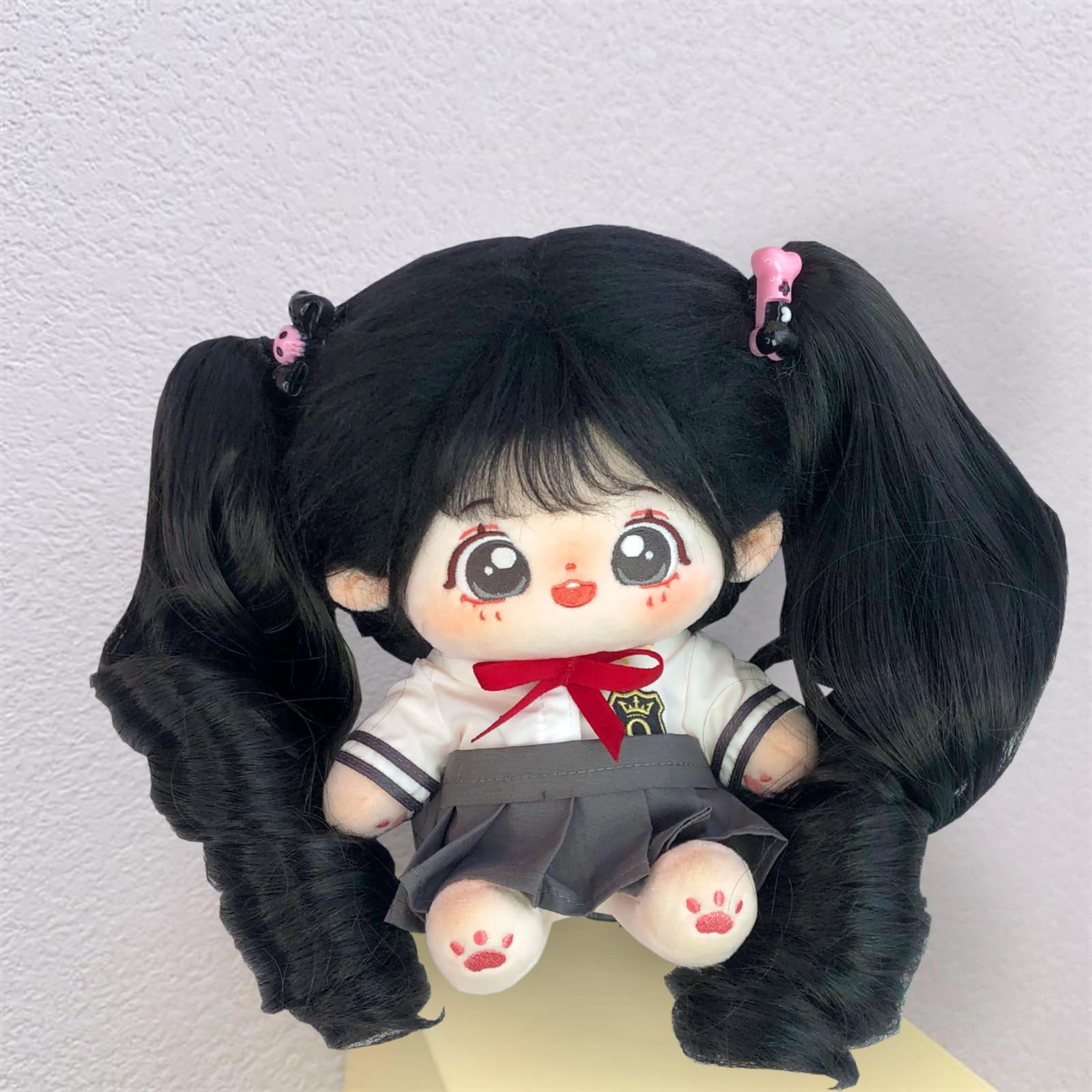 Foto 5 pulgar | Muñeca De Peluche Calembou De 20 Cm Con Esqueleto Y Ropa Xiaowanzhi-b - Venta Internacional.