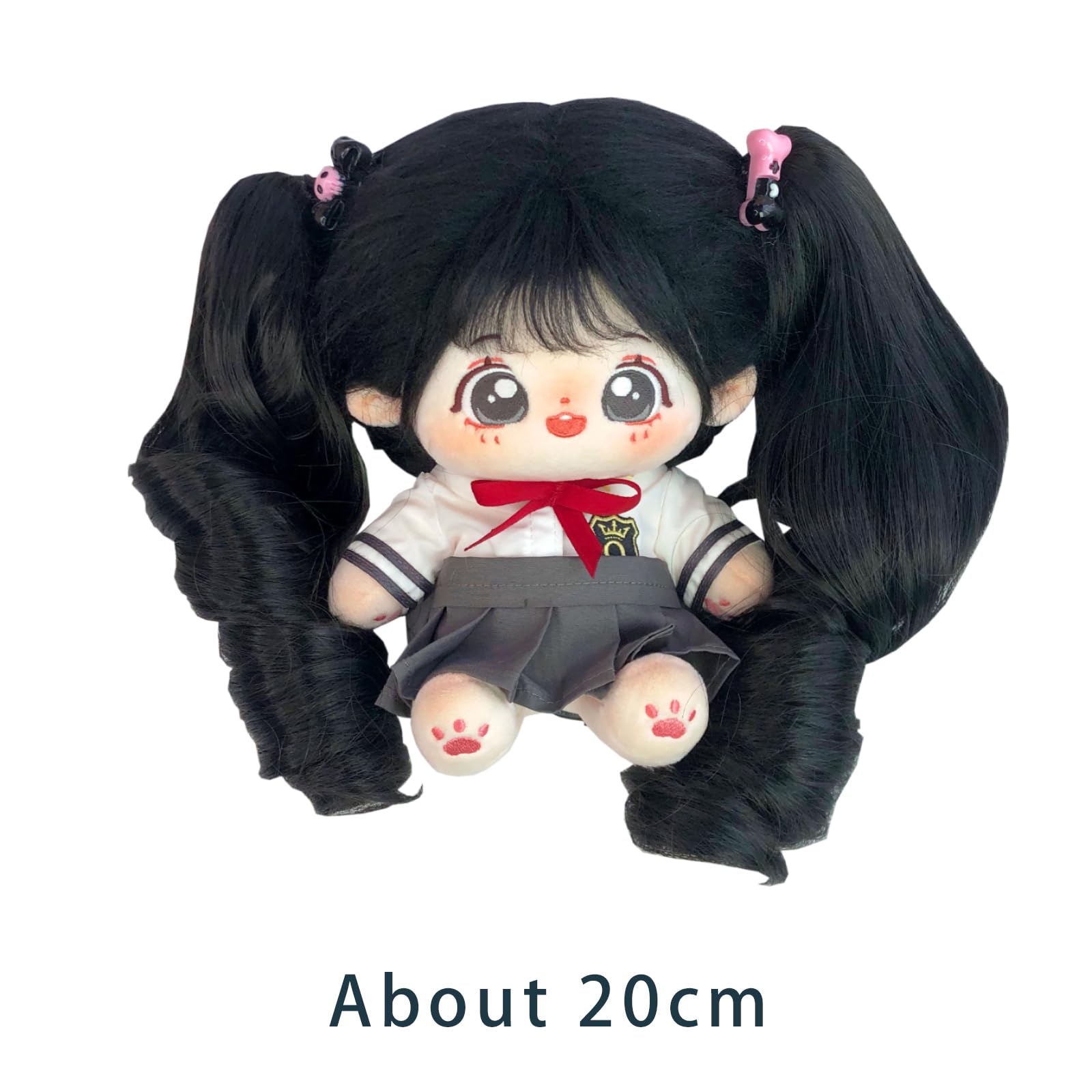 Foto 7 pulgar | Muñeca De Peluche Calembou De 20 Cm Con Esqueleto Y Ropa Xiaowanzhi-b - Venta Internacional.