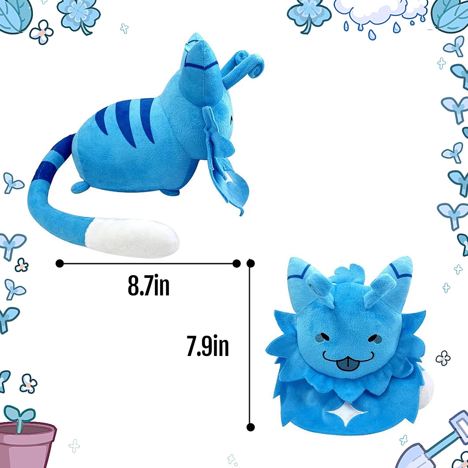 Foto 4 pulgar | Juguete De Peluche Genérico Gnarpy Regretavator Green Alien Cat 22 Cm - Venta Internacional.