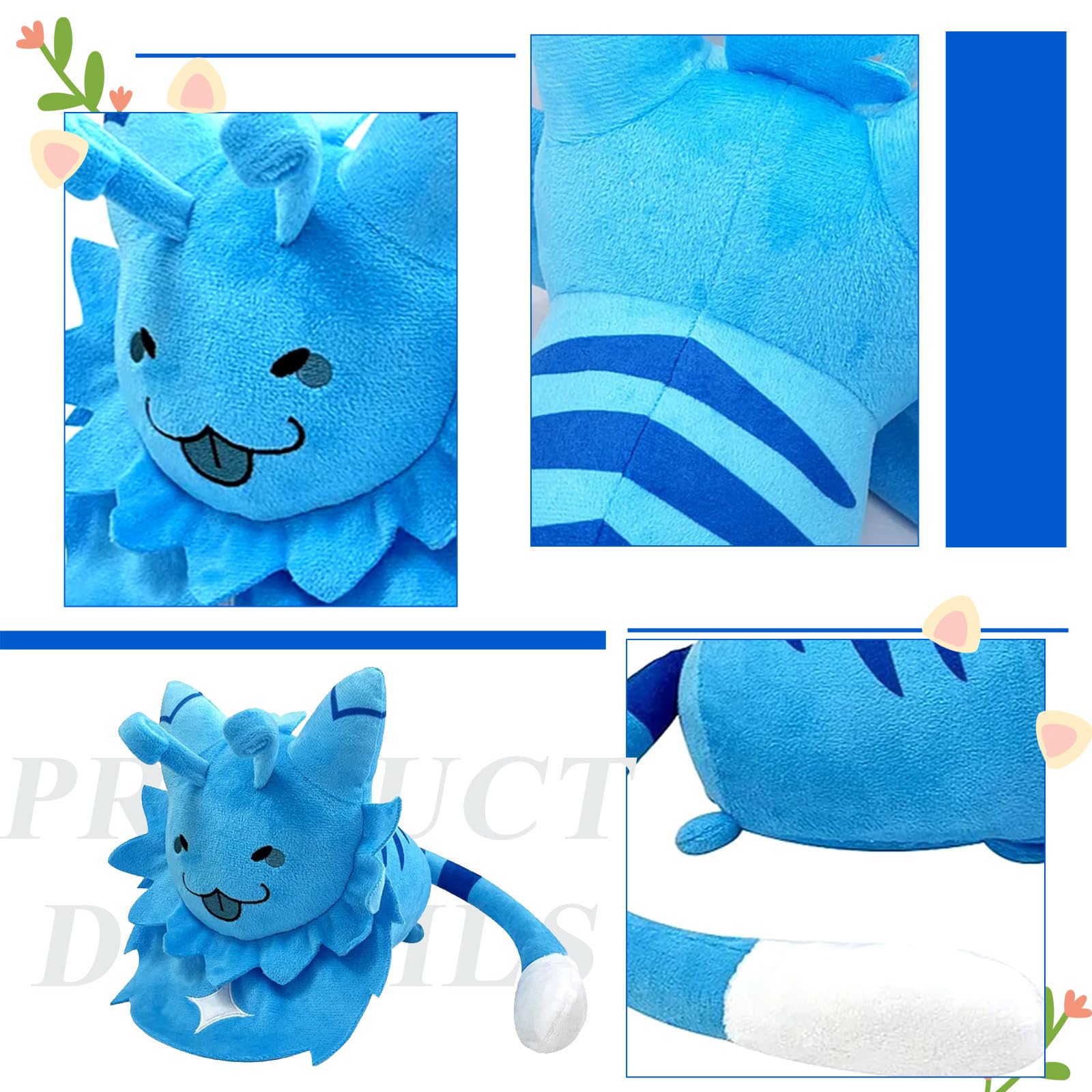 Foto 6 pulgar | Juguete De Peluche Genérico Gnarpy Regretavator Green Alien Cat 22 Cm - Venta Internacional.