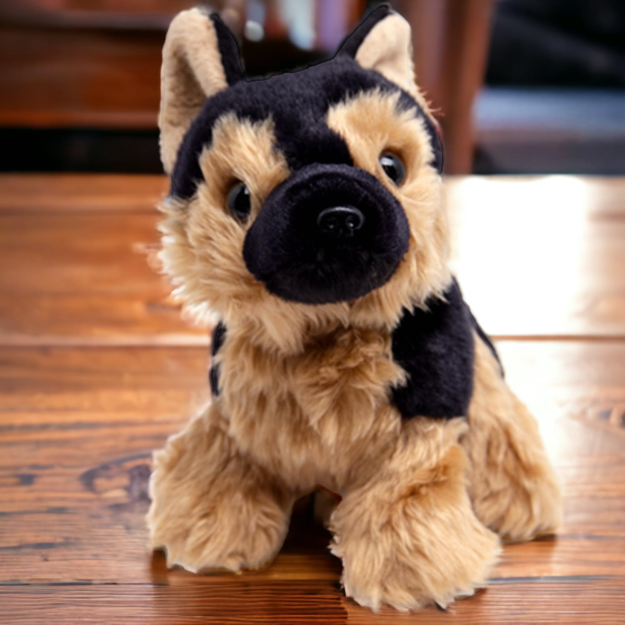 Foto 5 pulgar | Peluche De Peluche Para Perro Pastor Alemán, 20 Cm, Abrazable - Venta Internacional.