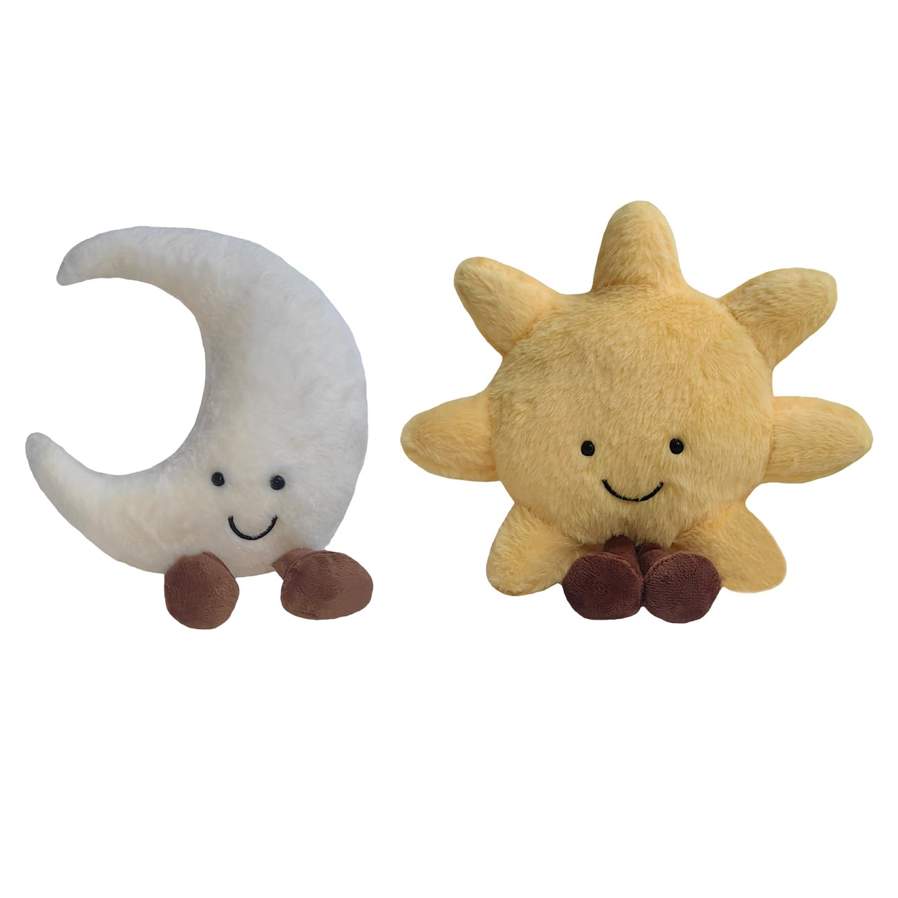 Foto 2 pulgar | Peluche Suave Con Forma De Sol Y Luna De 30,5 Cm Para Niños - Venta Internacional.