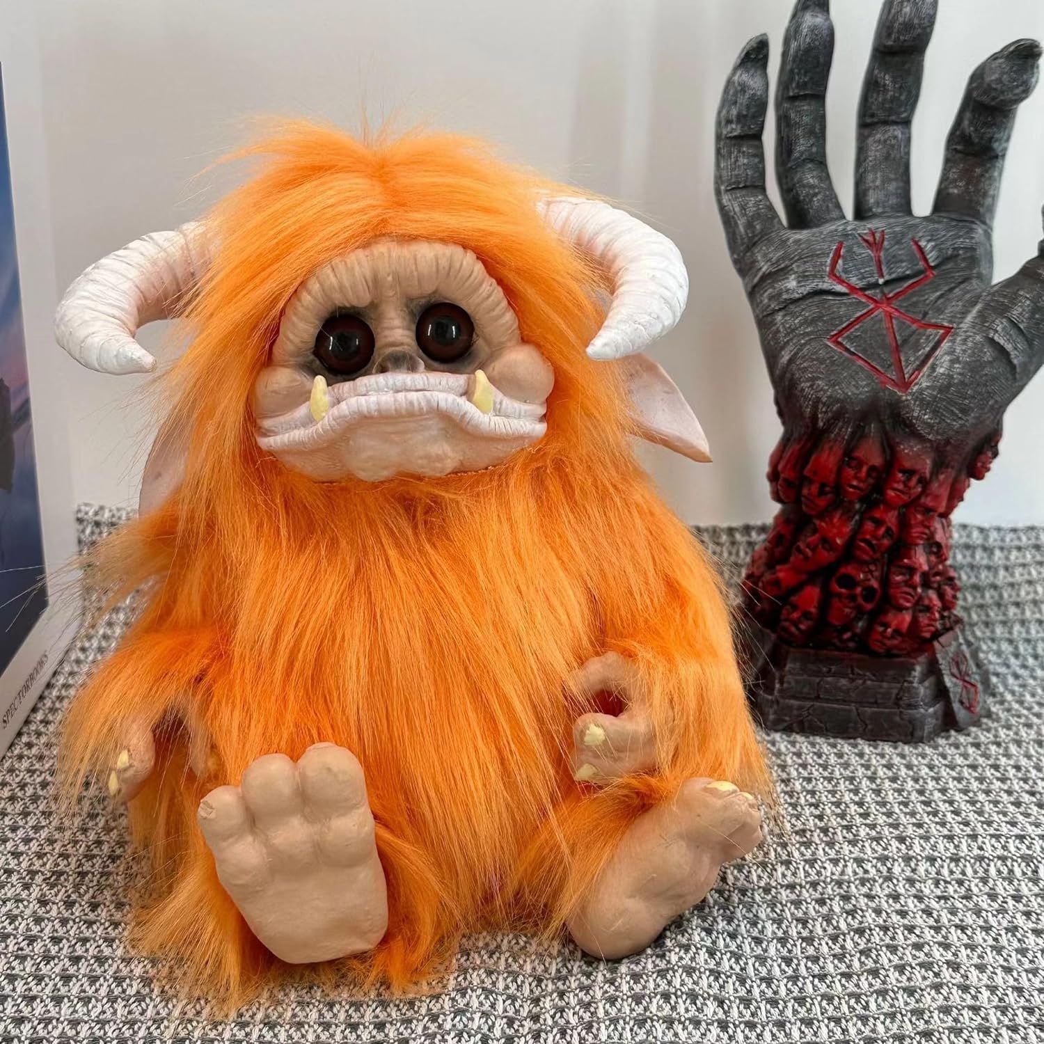 Foto 3 pulgar | Peluche Baby Ludo De Labyrinths Hecho A Mano De 32 Cm - Venta Internacional.