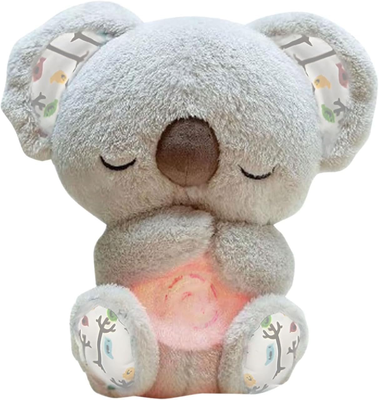 Peluche Para Aliviar La Ansiedad Con Forma De Koala, Gris, 25 Cm, Con Sonido - Venta Internacional.