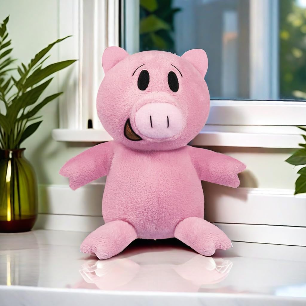 Foto 3 pulgar | Peluche Genérico 2024 Con Elefante Azul Y Cerdo Rosa Para Niños - Venta Internacional.