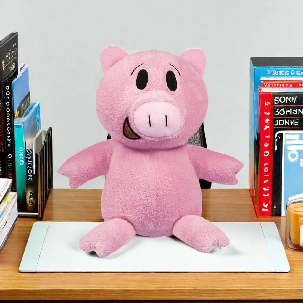 Foto 6 pulgar | Peluche Genérico 2024 Con Elefante Azul Y Cerdo Rosa Para Niños - Venta Internacional.