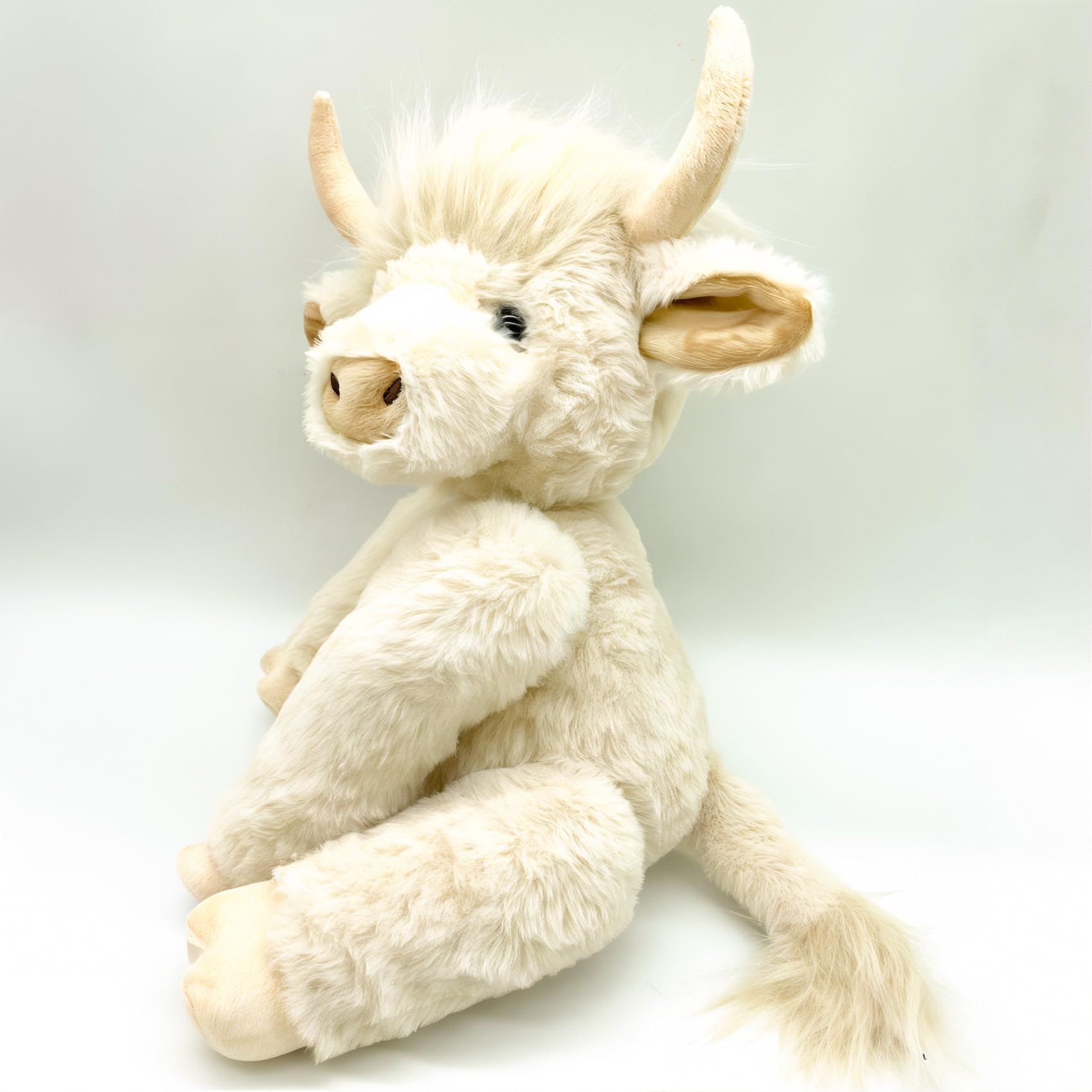 Foto 3 pulgar | Peluche Con Forma De Vaca De Las Tierras Altas Con Articulaciones Móviles, 25 Cm - Venta Internacional.