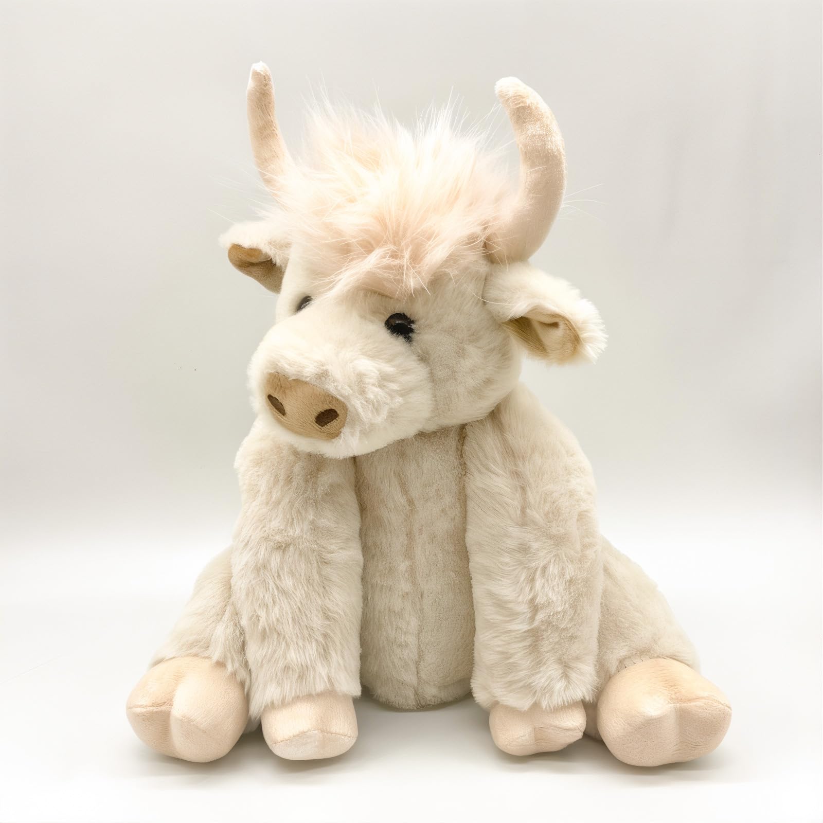 Foto 4 pulgar | Peluche Con Forma De Vaca De Las Tierras Altas Con Articulaciones Móviles, 25 Cm - Venta Internacional.