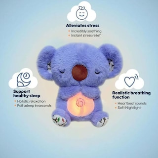 Foto 4 | Peluche Relajante De Oso Koala Con Detalles Sensoriales Para Bebé - Venta Internacional.