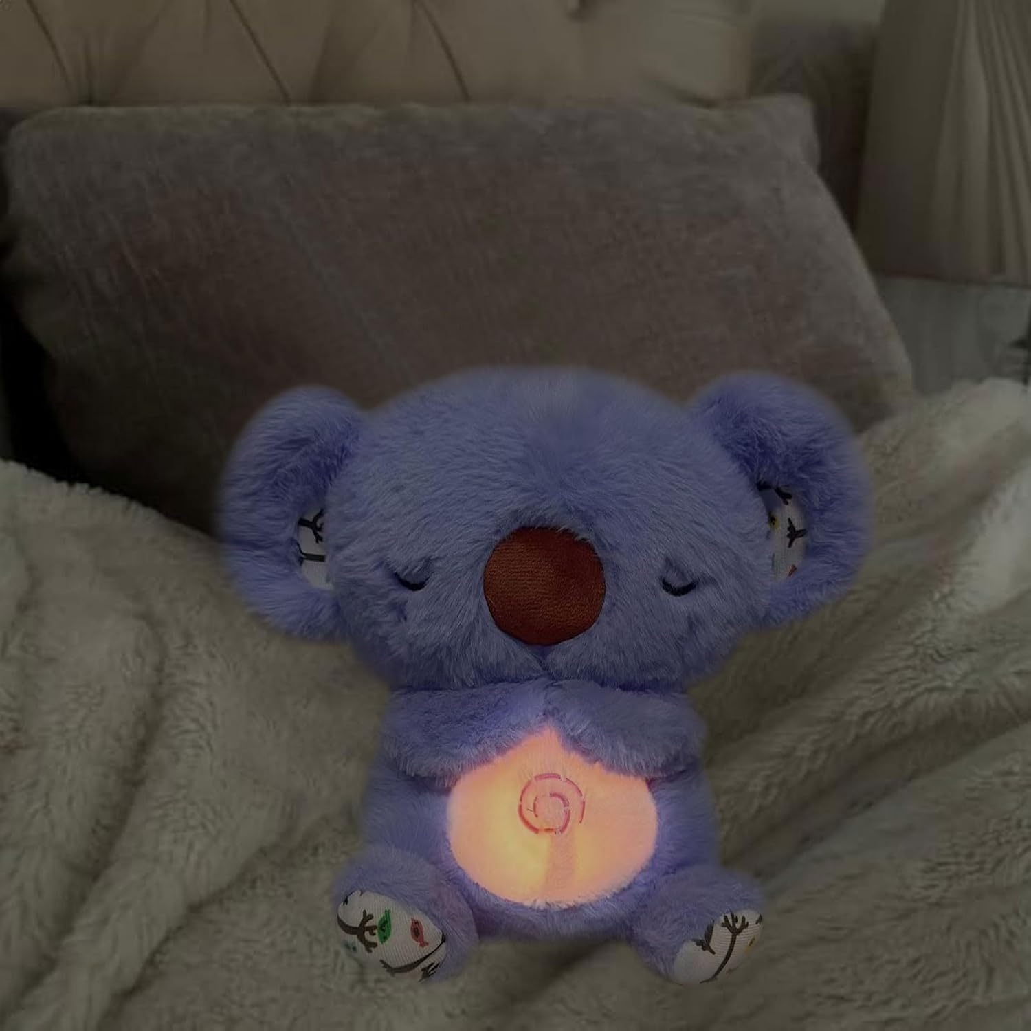 Foto 6 pulgar | Peluche Relajante De Oso Koala Con Detalles Sensoriales Para Bebé - Venta Internacional.