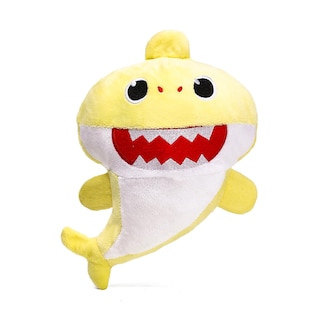 Foto 1 | Peluche De Peluche Con Forma De Tiburón, 8.6 Pulgadas, Para Niños, Color Amarillo - Venta Internacional.