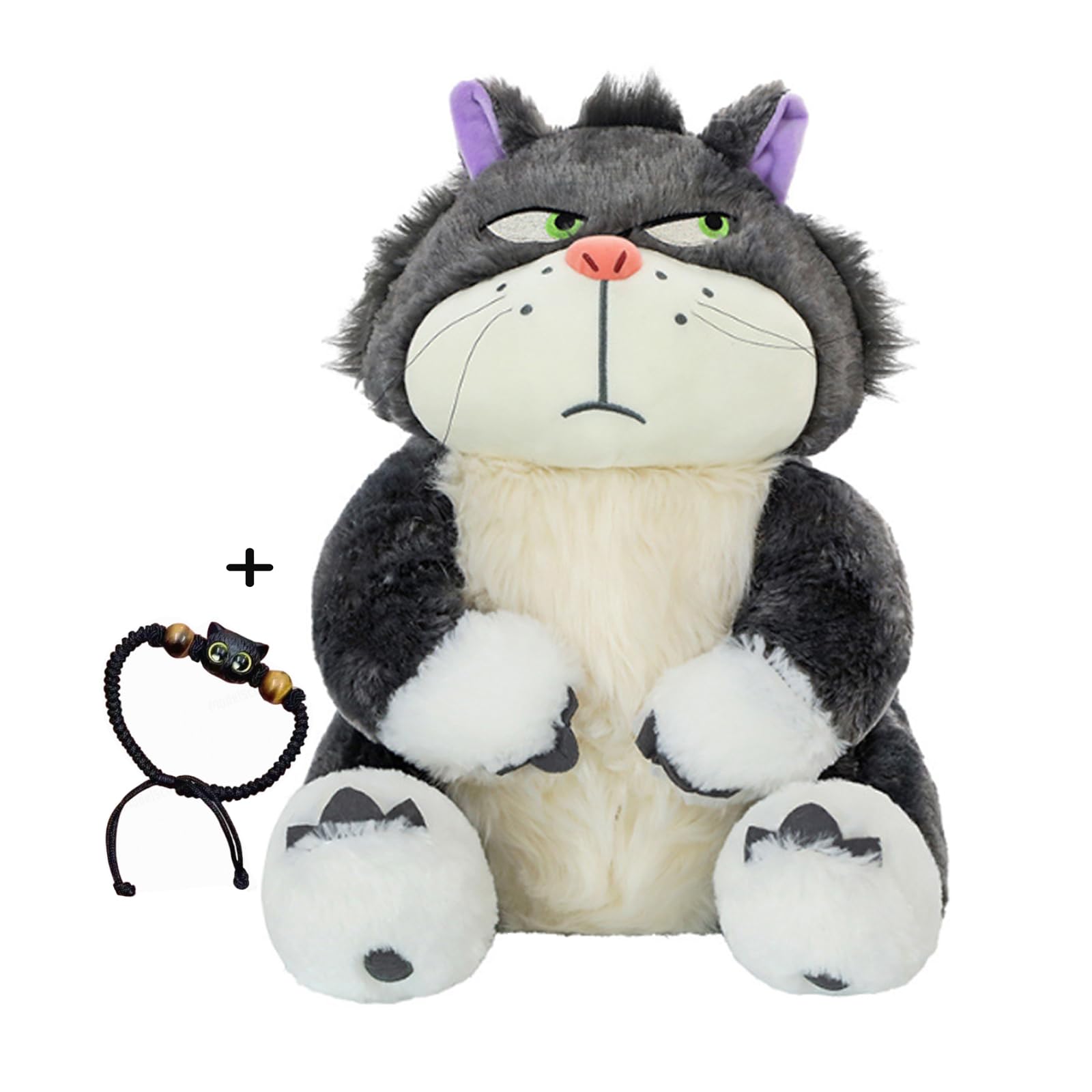 Foto 2 pulgar | Peluche Con Bonito Gato Enfadado, Regalo Para Niños, 25 Cm - Venta Internacional.