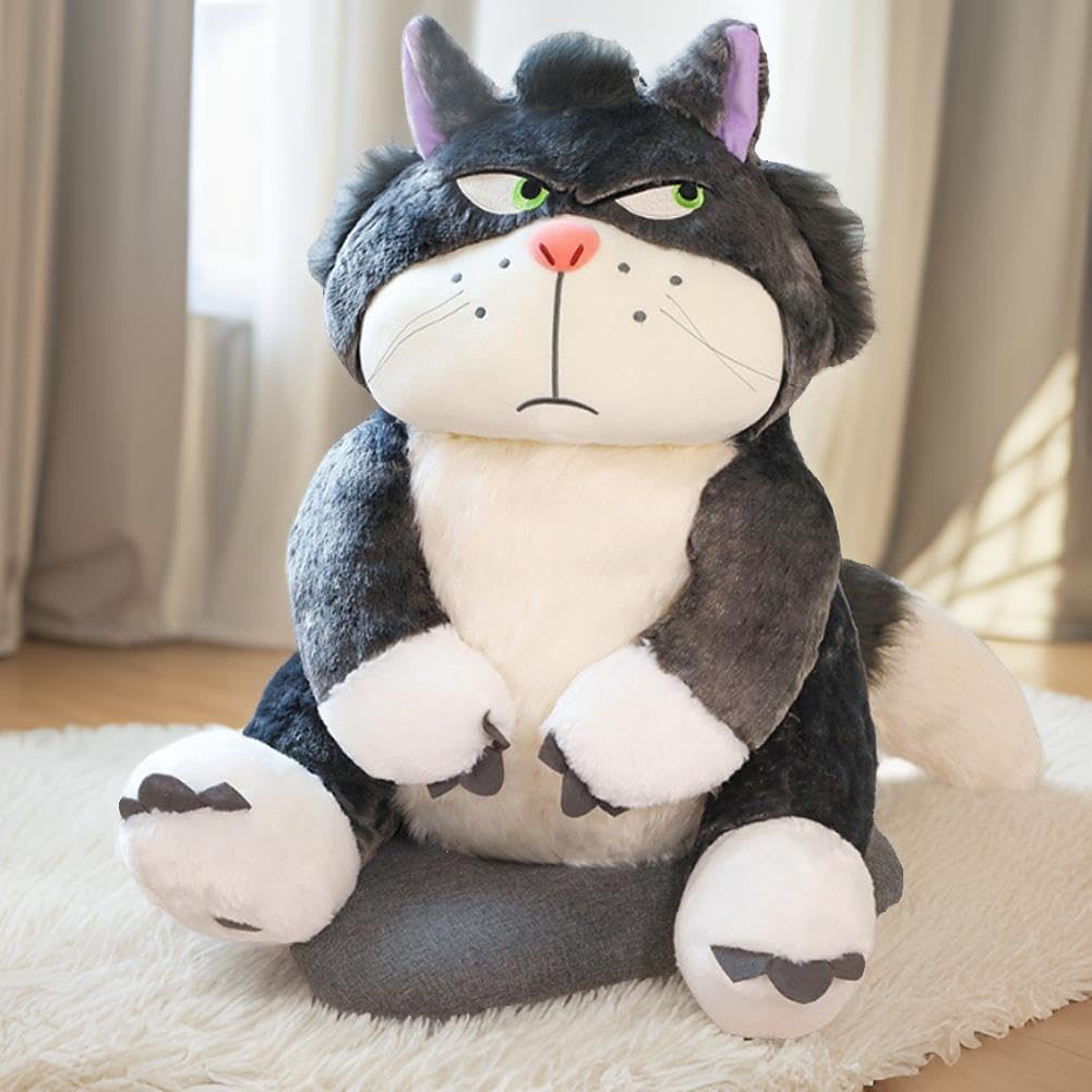Foto 3 pulgar | Peluche Con Bonito Gato Enfadado, Regalo Para Niños, 25 Cm - Venta Internacional.