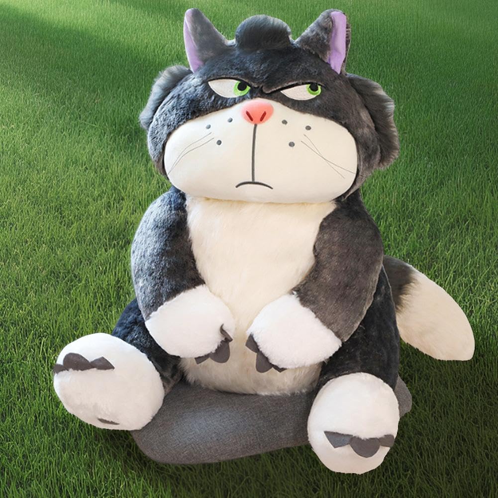 Foto 5 pulgar | Peluche Con Bonito Gato Enfadado, Regalo Para Niños, 25 Cm - Venta Internacional.