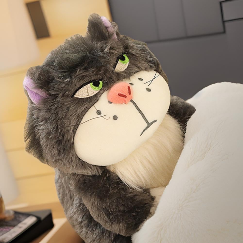 Foto 8 pulgar | Peluche Con Bonito Gato Enfadado, Regalo Para Niños, 25 Cm - Venta Internacional.