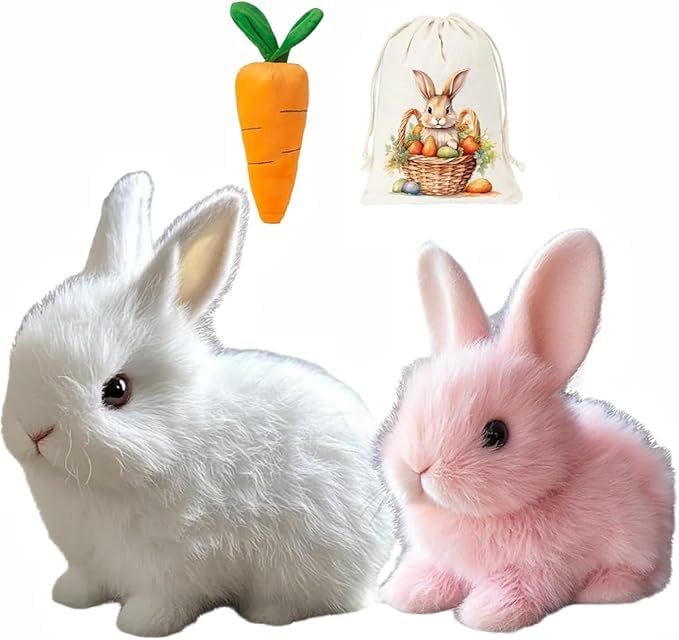 Toy Bunny Bunby, Interactivo, Salta, Se Contrae Y Sacude Las Orejas - Venta Internacional.