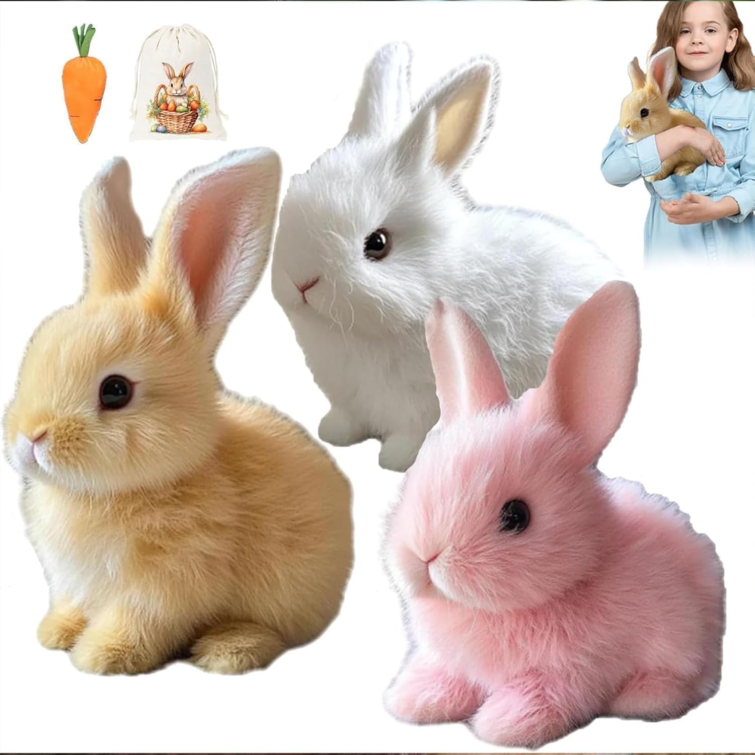 Foto 5 pulgar | Toy Bunny Bunby, Interactivo, Salta, Se Contrae Y Sacude Las Orejas - Venta Internacional.