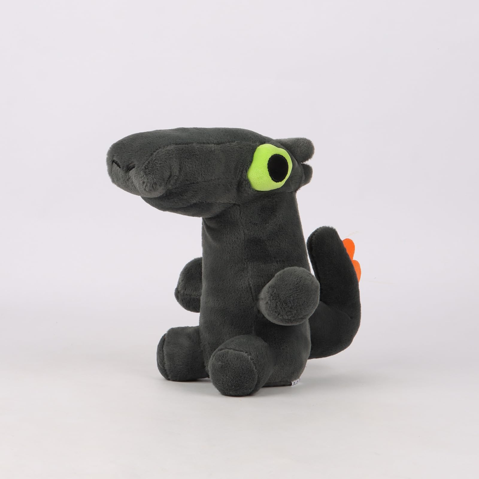 Foto 3 | Juguete De Peluche Con Forma De Dragón Danzante Genérico 2024, 25 Cm, Sin Dientes, Gris - Venta Internacional.