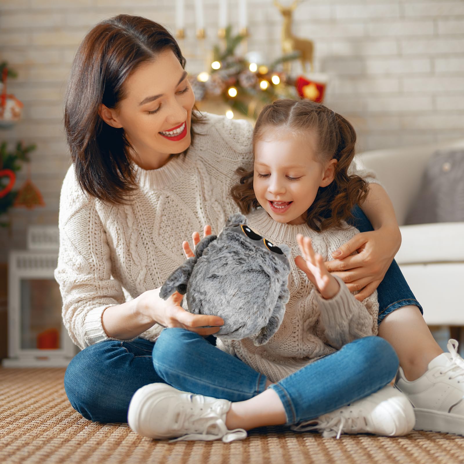 Foto 6 | Peluche De Peluche Con Forma De Araña, Bonita Araña Con Mosca Para Niños - Venta Internacional.