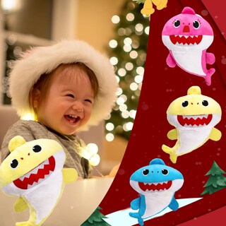 Foto 4 | Peluche Interactivo De Peluche Stuffed Shark Doll De 8.6 Pulgadas - Venta Internacional.
