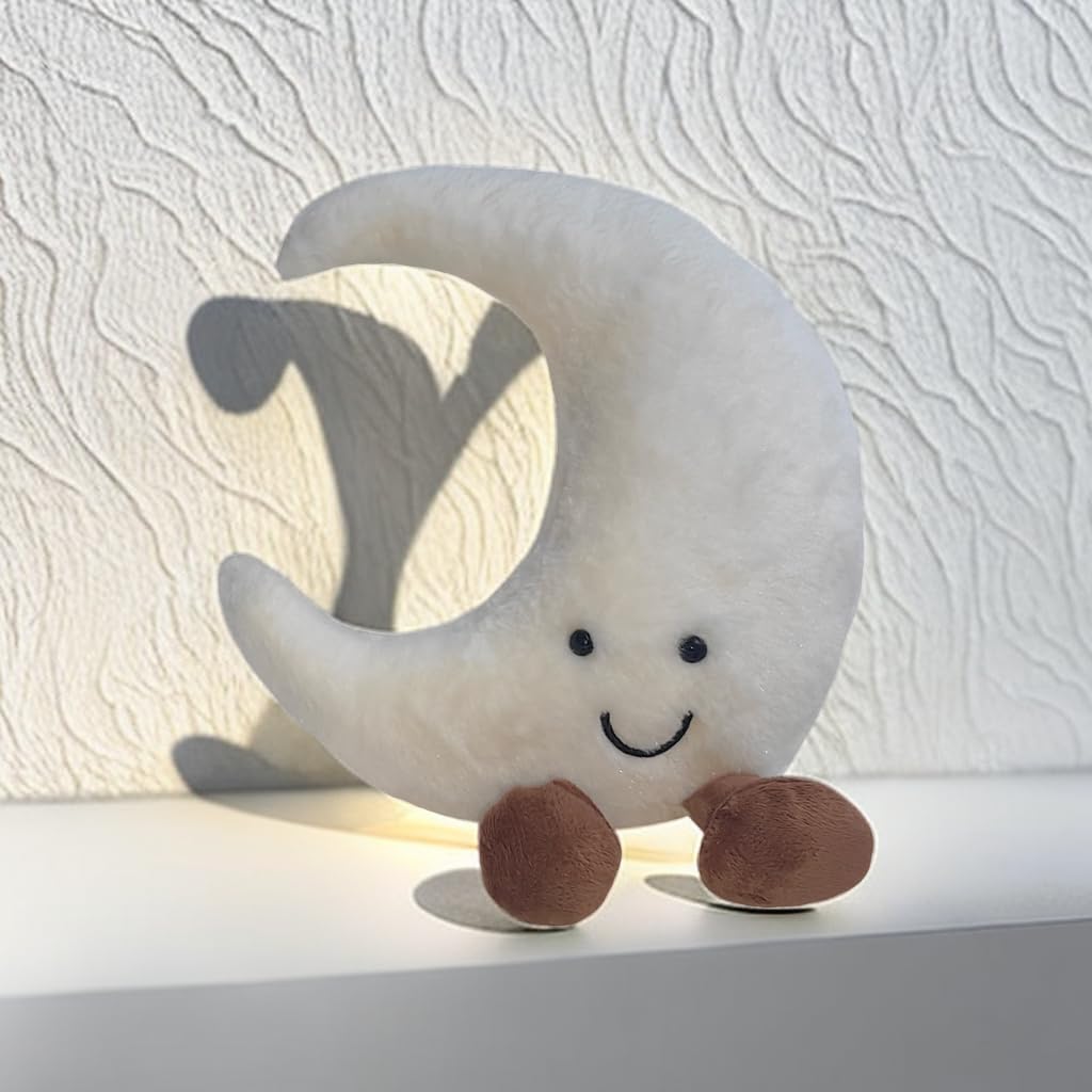 Foto 4 pulgar | Almohada Suave Para Mesita De Noche Y Sofá Para Niños, Diseño De Sol Y Luna, 30,5 Cm - Venta Internacional.