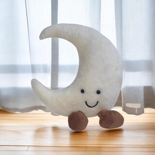 Foto 4 | Almohada Suave Para Mesita De Noche Y Sofá Para Niños, Diseño De Sol Y Luna, 30,5 Cm - Venta Internacional.