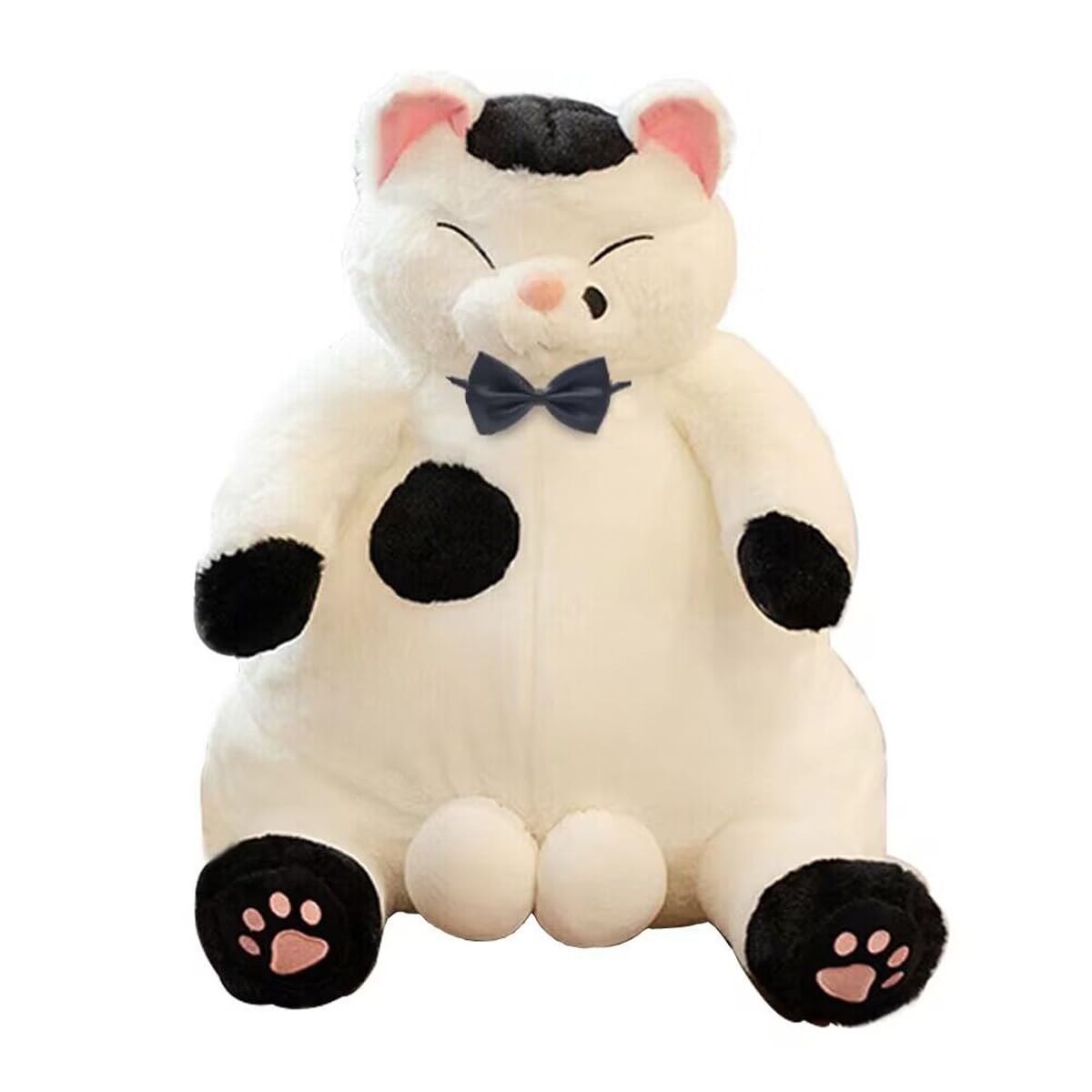 Peluche Con Forma De Gato Gordo Con Pelota, 35 Cm, Para Niños Y Adultos - Venta Internacional.