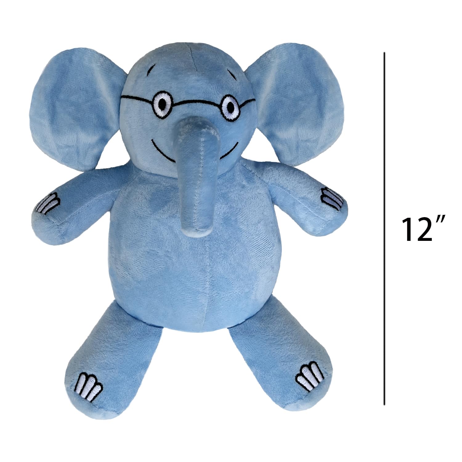 Foto 7 pulgar | Peluche Genérico 2024 Con Elefante Azul Y Cerdo Rosa Para Niños - Venta Internacional.