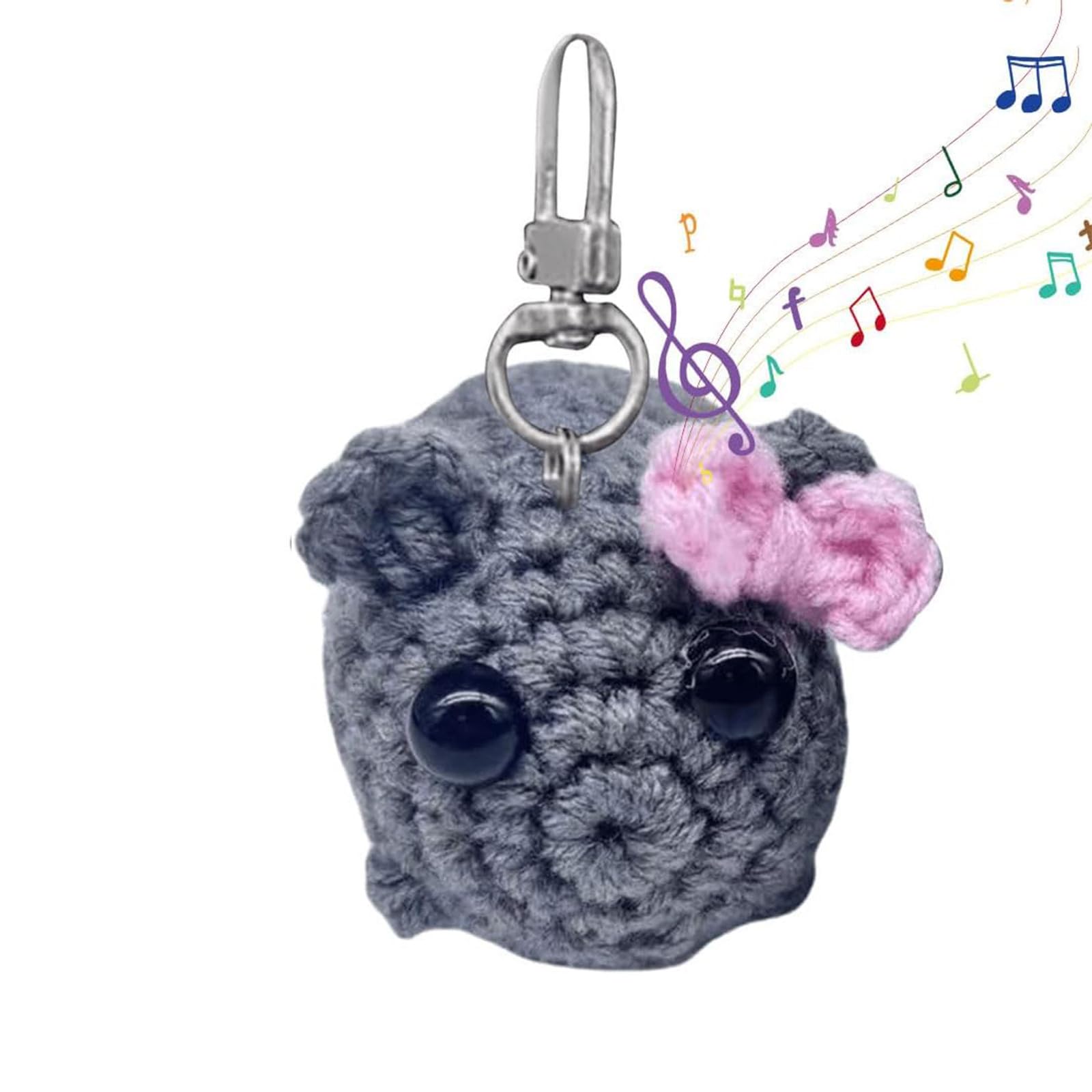 Foto 2 pulgar | Muñeco De Hámster De Peluche Con Música Y Llavero - Venta Internacional.