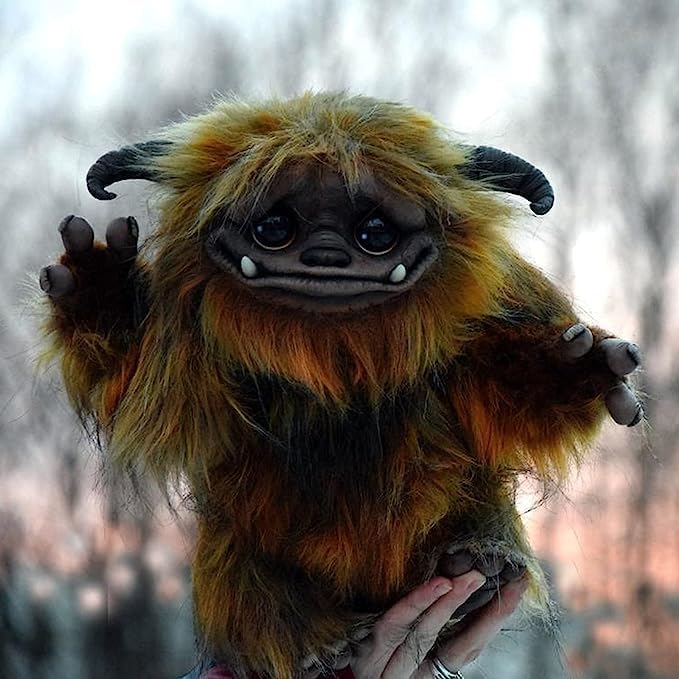 Foto 4 pulgar | Peluche Baby Ludo De Labyrinths 32 Cm Hecho A Mano Para Niños - Venta Internacional.
