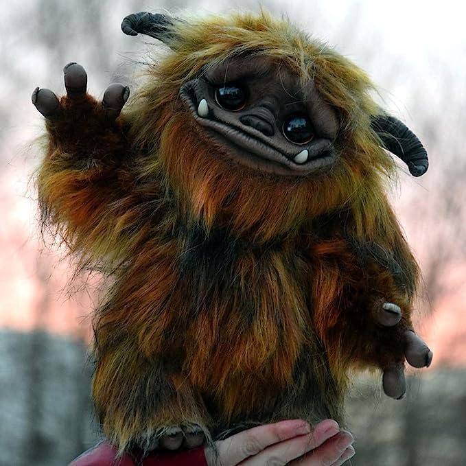 Foto 4 | Peluche Baby Ludo De Labyrinths 32 Cm Hecho A Mano Para Niños - Venta Internacional.